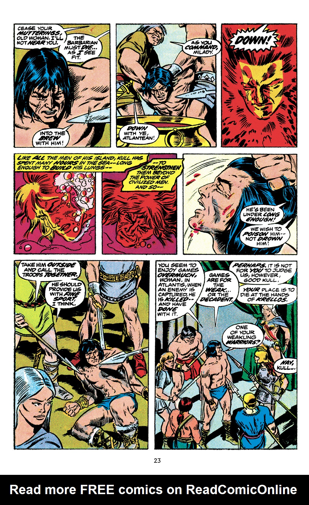 Read online The Chronicles of Kull comic -  Issue # TPB 2 (Part 1) - 24