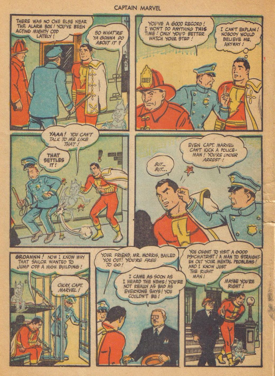 Read online Captain Marvel Adventures comic -  Issue #64 - 12
