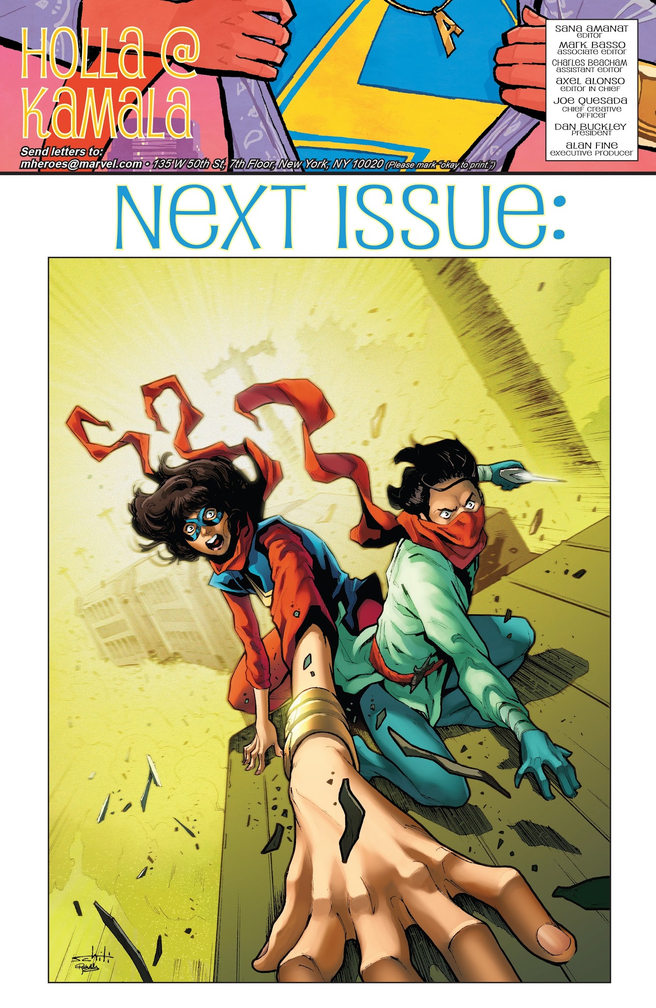 Read online Ms. Marvel (2016) comic -  Issue #22 - 23