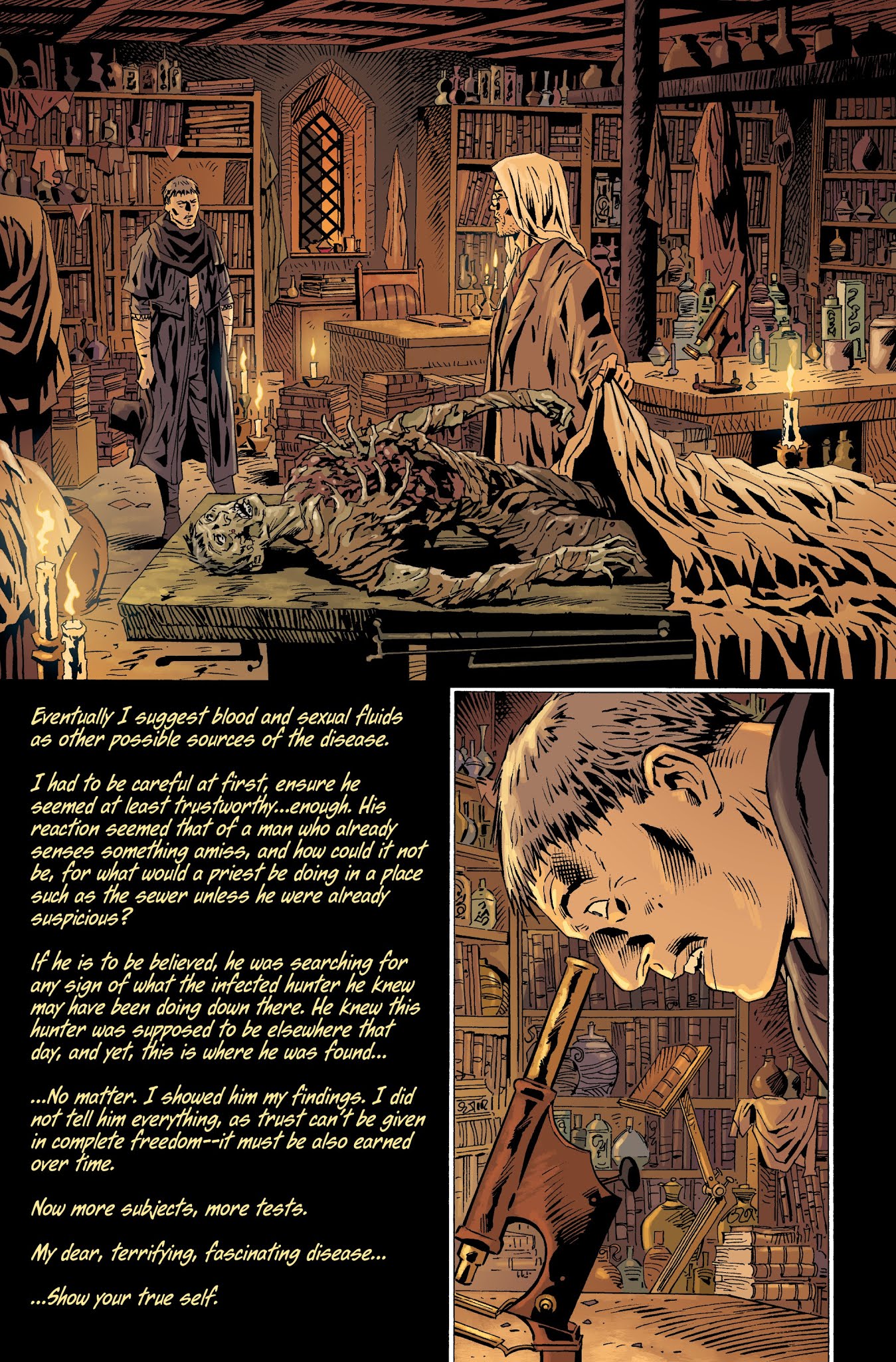 Read online Bloodborne comic -  Issue #6 - 9