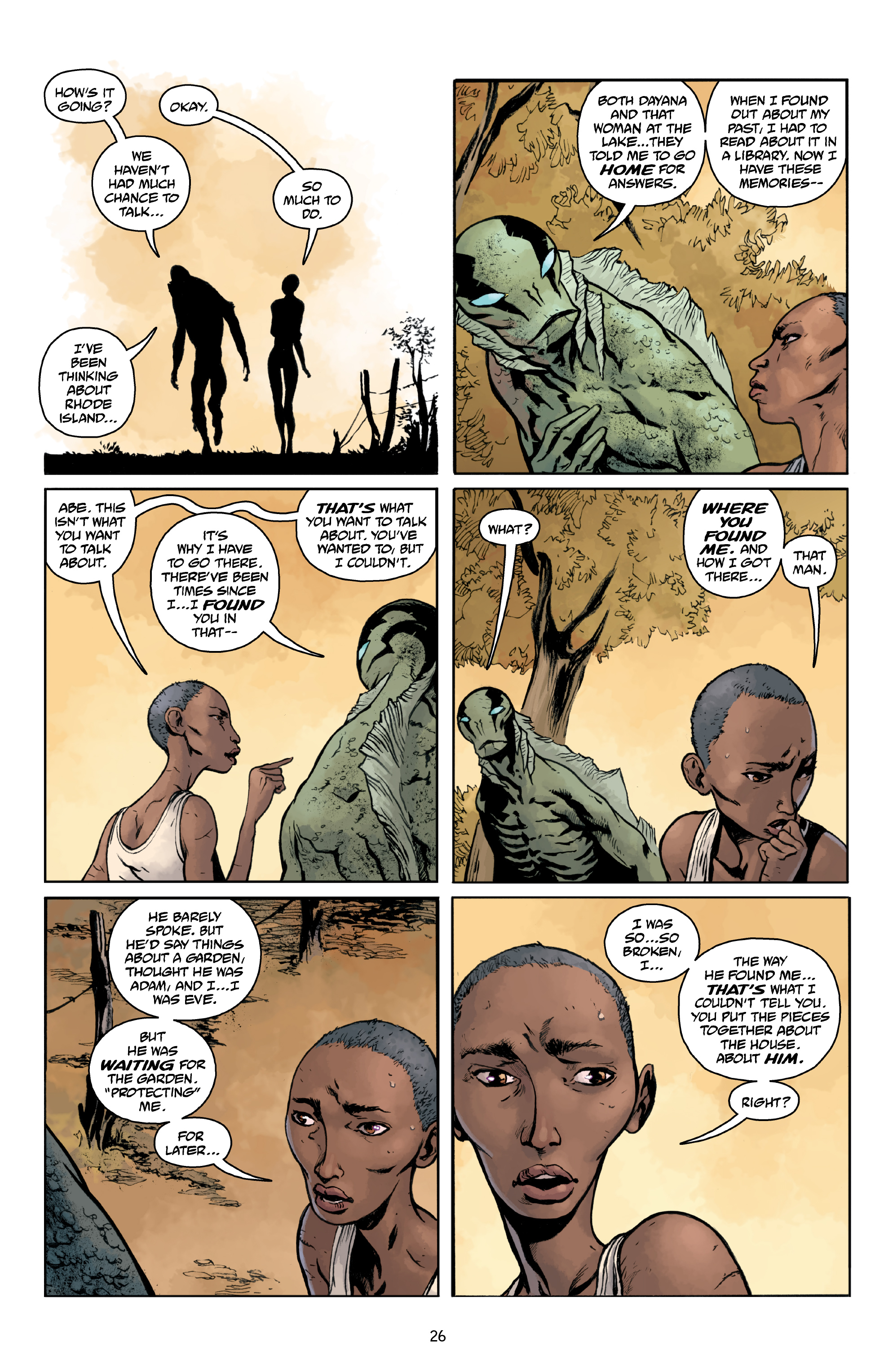 Read online Abe Sapien comic -  Issue # _TPB Dark and Terrible 2 (Part 1) - 28