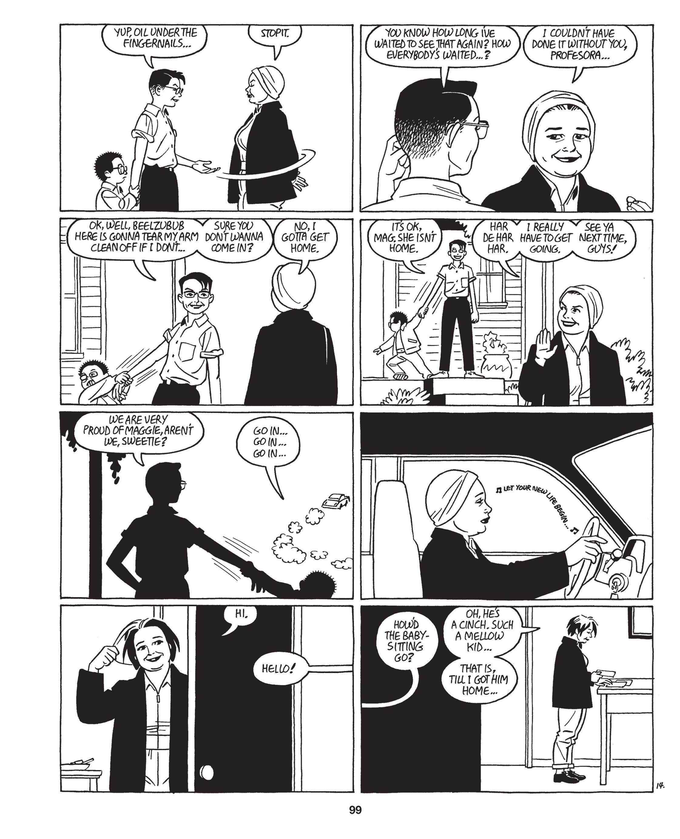 Read online Love and Rockets: New Stories comic -  Issue #4 - 101