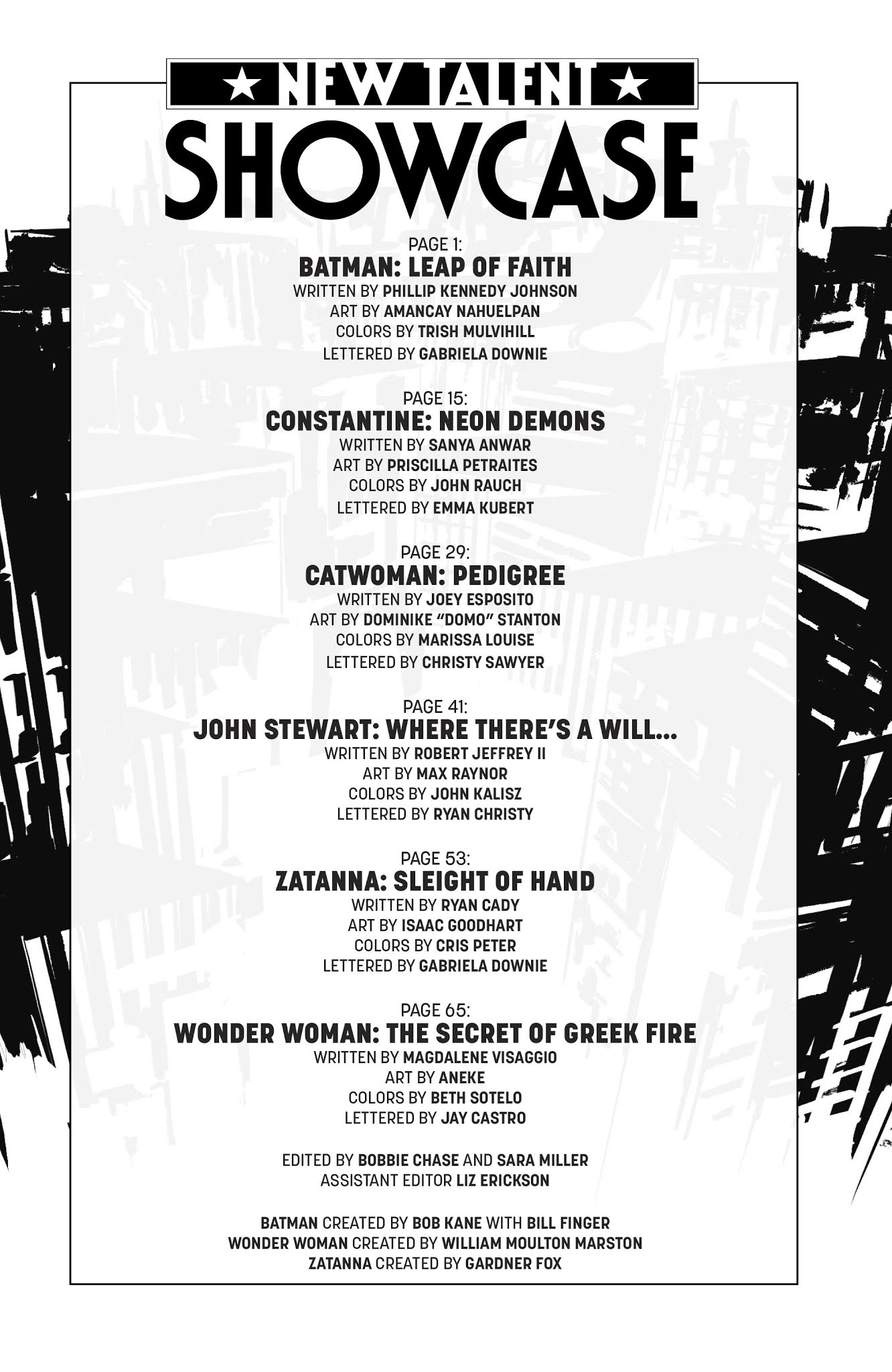 Read online New Talent Showcase 2018 comic -  Issue # Full - 3