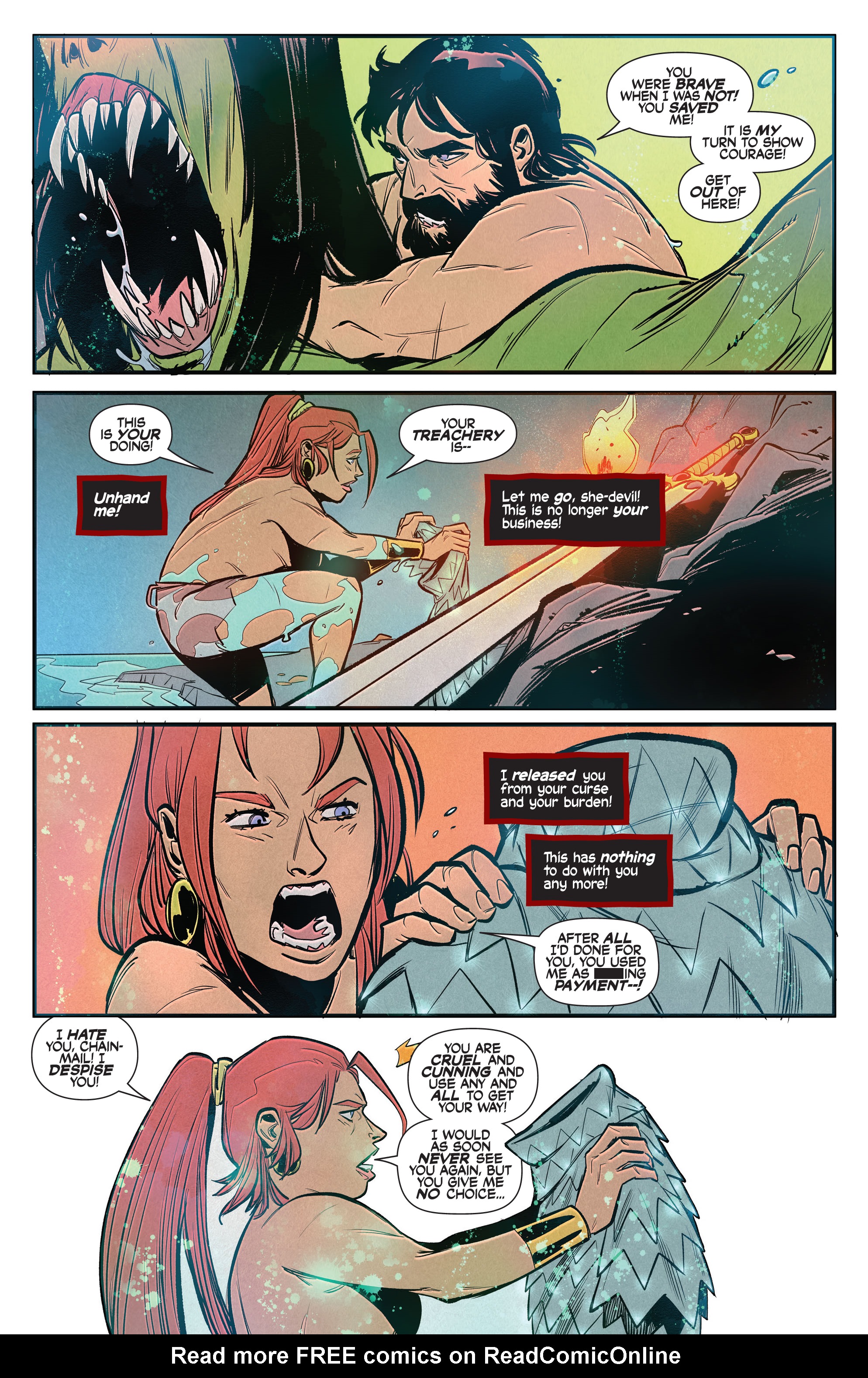 Read online Immortal Red Sonja comic -  Issue #5 - 24
