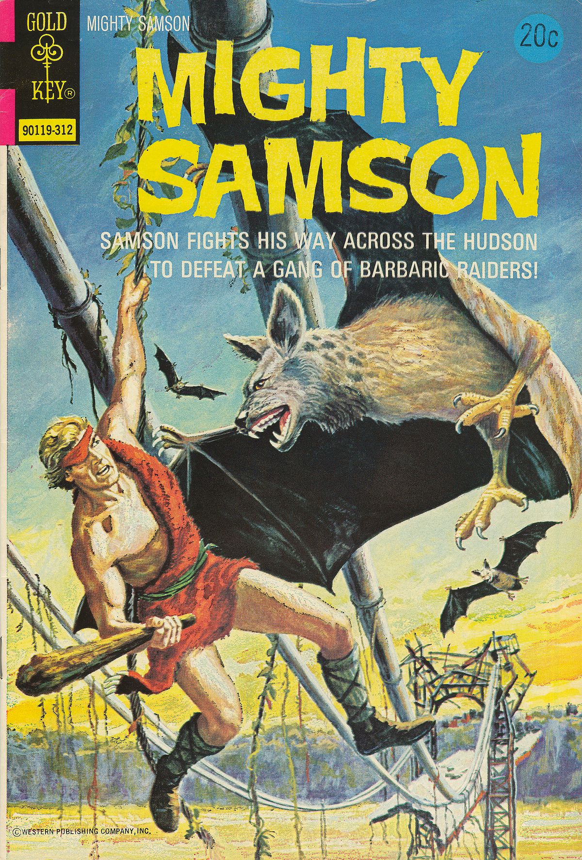 Read online Mighty Samson (1964) comic -  Issue #22 - 1