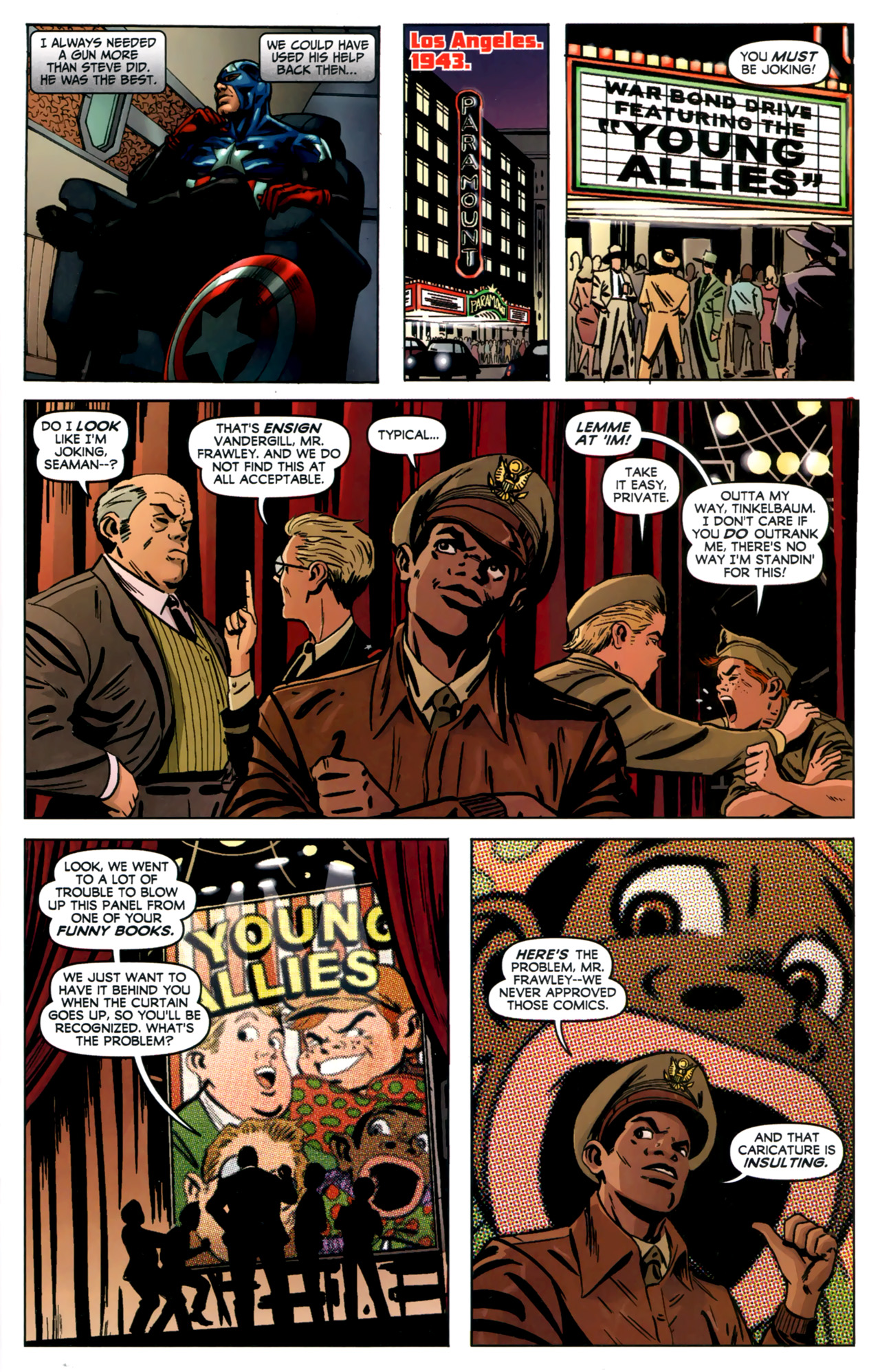 Read online Captain America: Forever Allies comic -  Issue #1 - 12