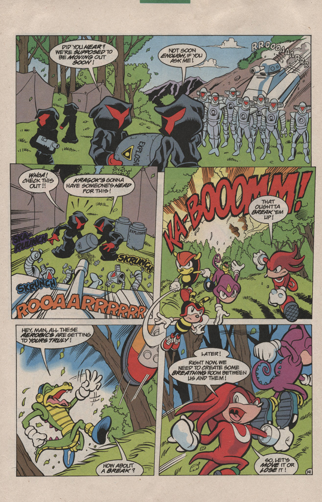 Read online Knuckles the Echidna comic -  Issue #2 - 22