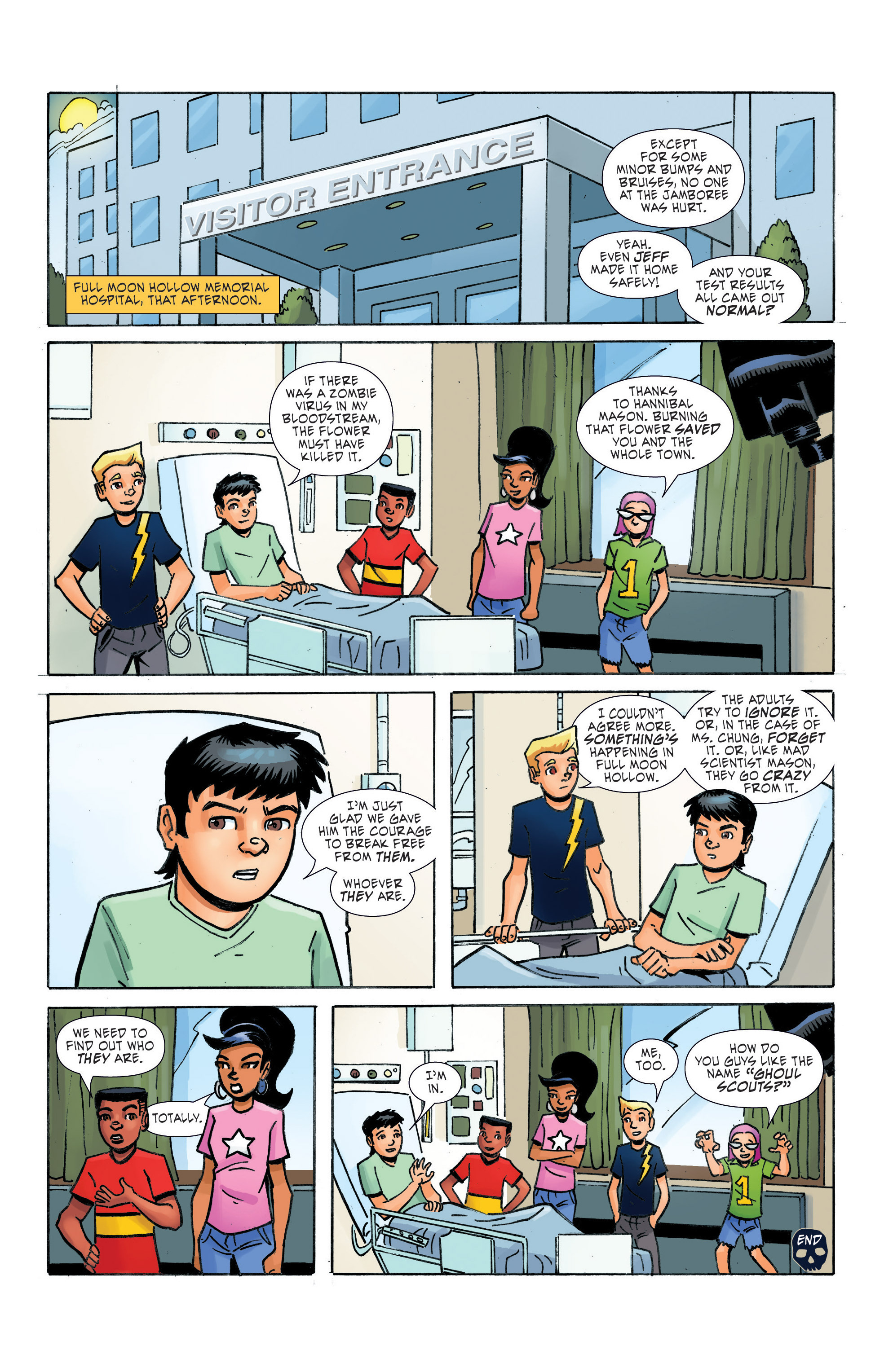 Read online Ghoul Scouts: Night of the Unliving Undead comic -  Issue #4 - 24
