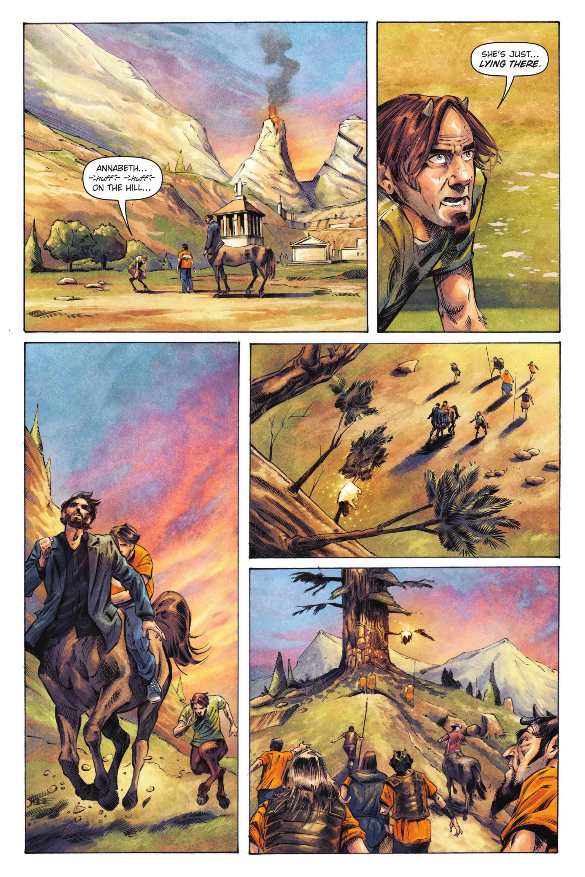 Read online Percy Jackson and the Olympians comic -  Issue # TPB 2 - 124