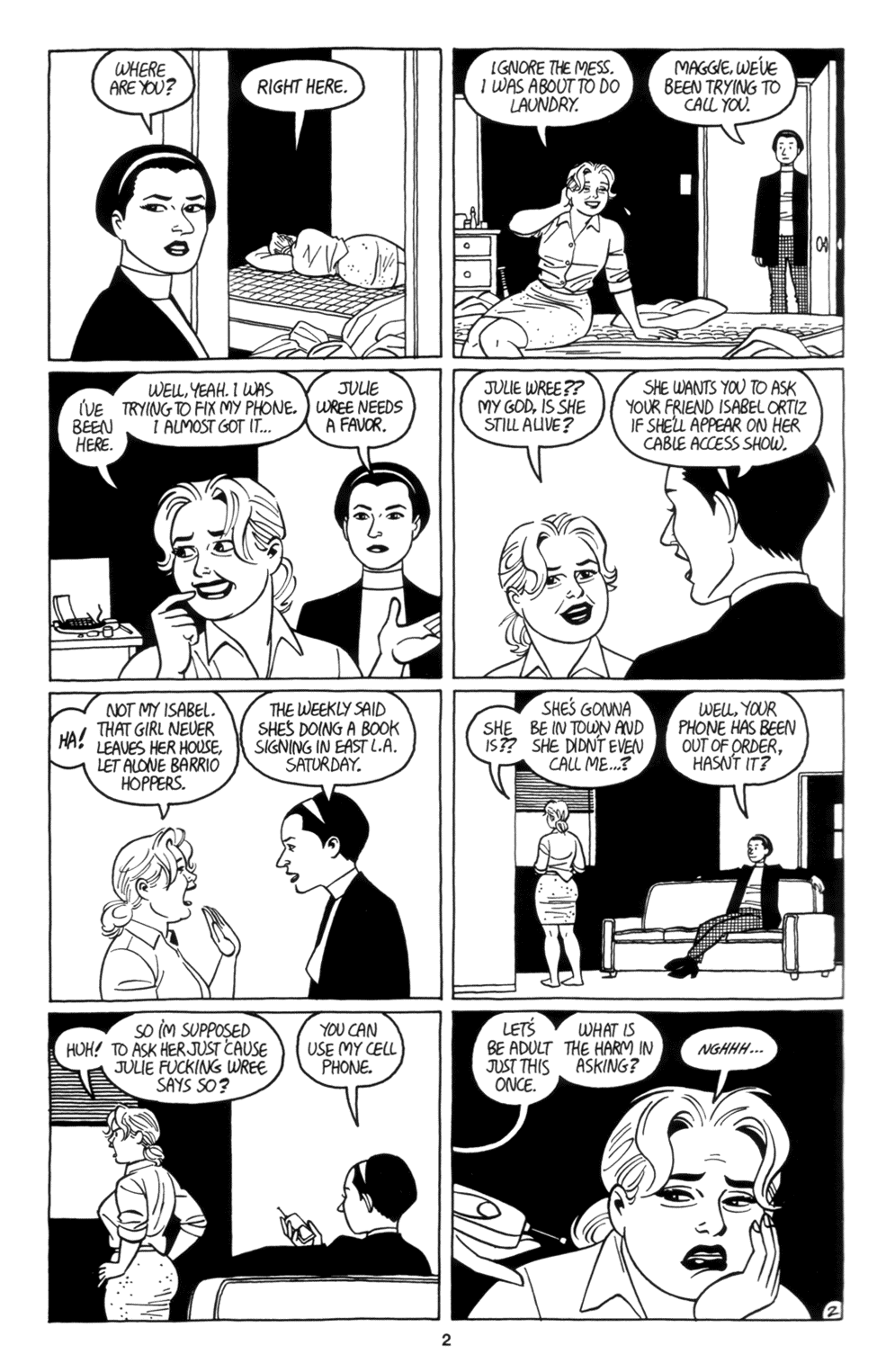 Read online Love and Rockets (2001) comic -  Issue #1 - 4