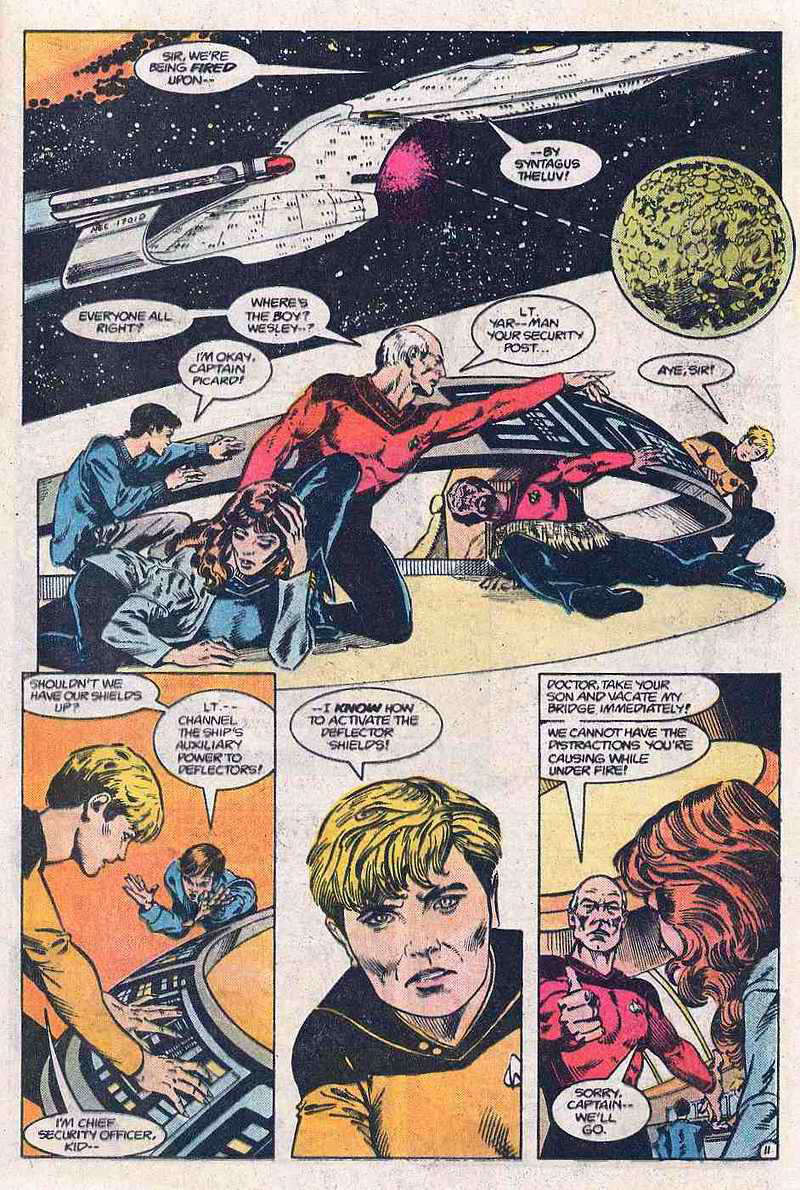 Read online Star Trek: The Next Generation (1988) comic -  Issue #1 - 10