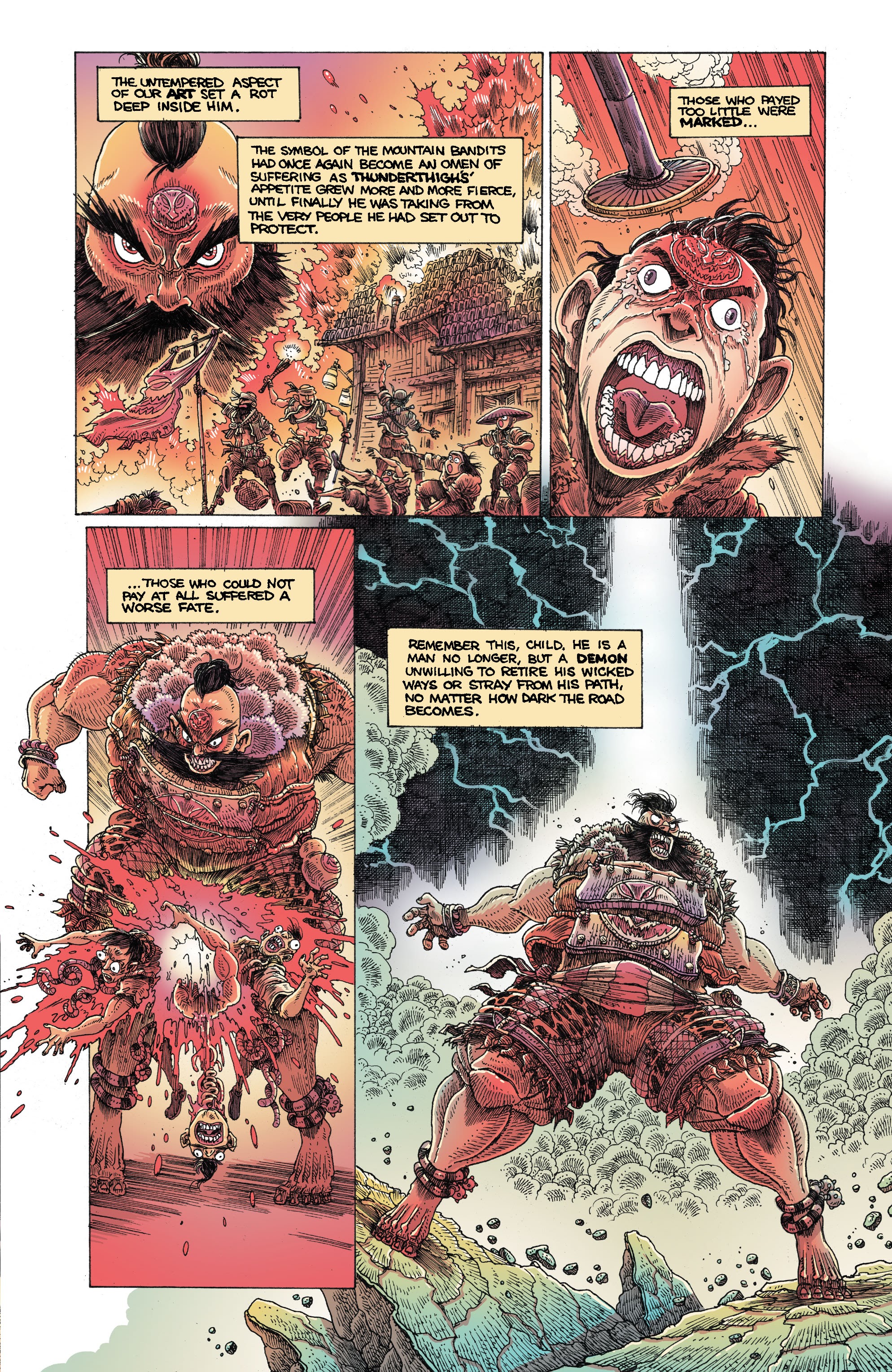 Read online Orphan and the Five Beasts comic -  Issue #2 - 7