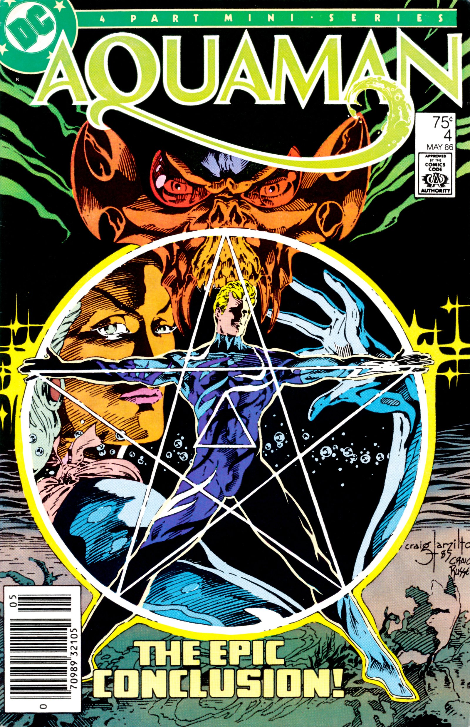 Read online Aquaman (1986) comic -  Issue #4 - 1