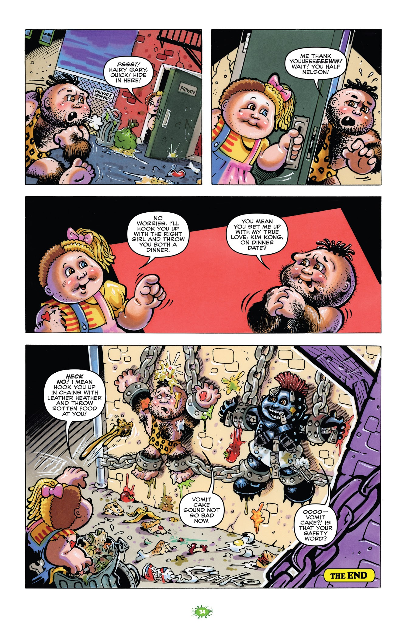 Read online Garbage Pail Kids comic -  Issue # TPB - 34