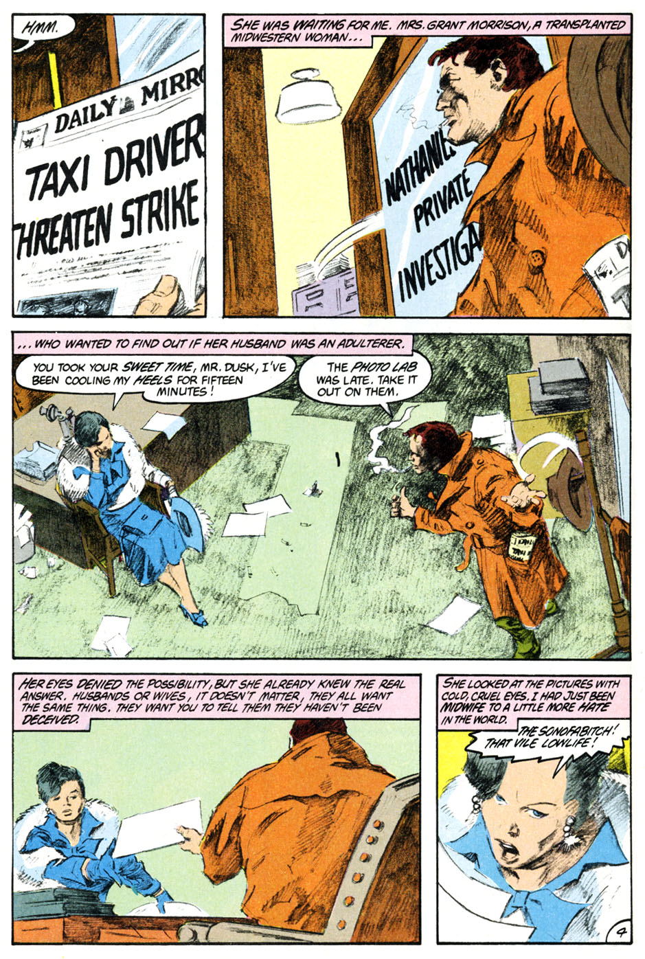 Read online Nathaniel Dusk comic -  Issue #1 - 6