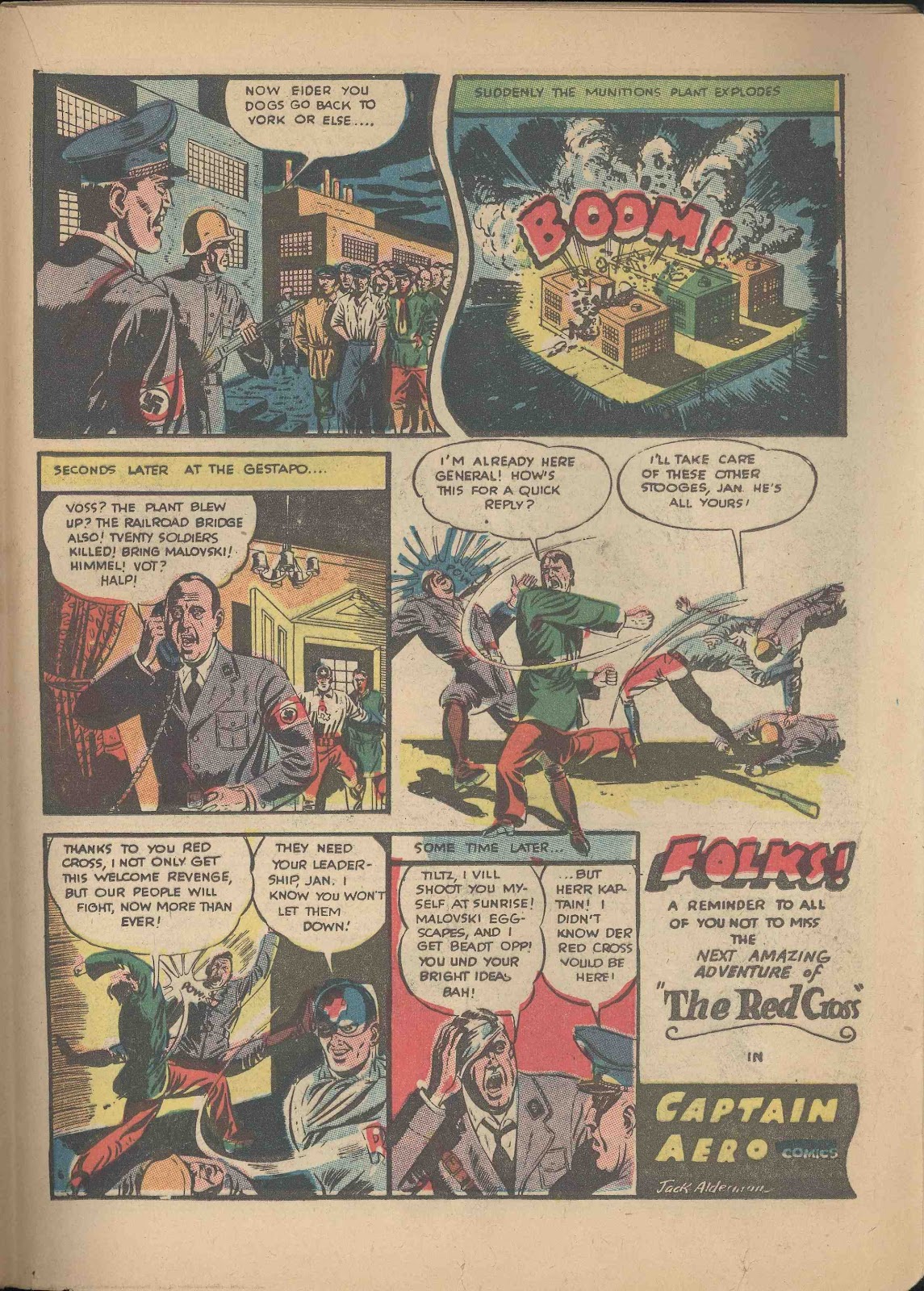 Captain Aero Comics issue 11 - Page 39