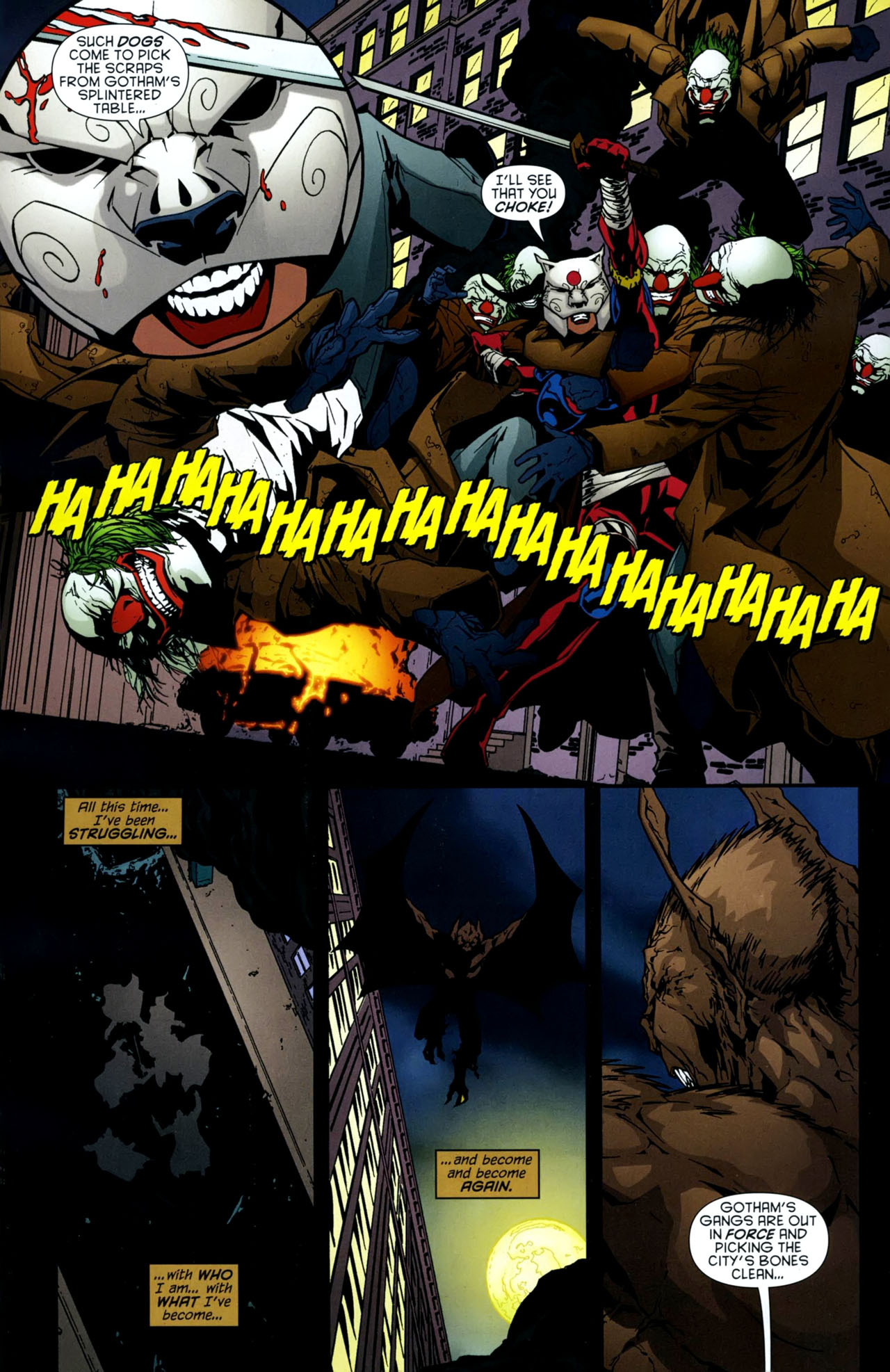 Read online Batman: Battle for the Cowl: Man-Bat comic -  Issue # Full - 8