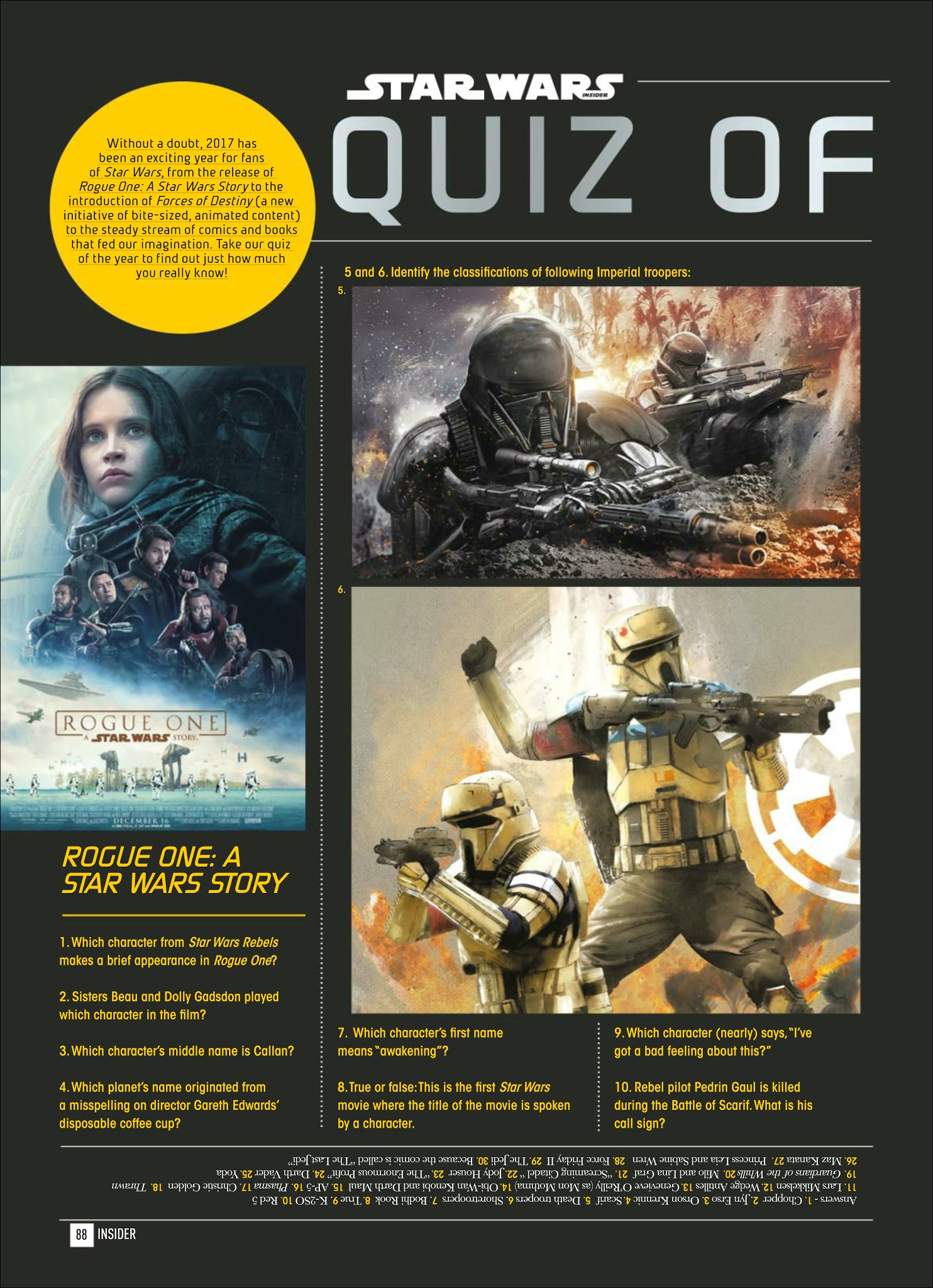 Read online Star Wars Insider 2018 Special Edition comic -  Issue # TPB - 88