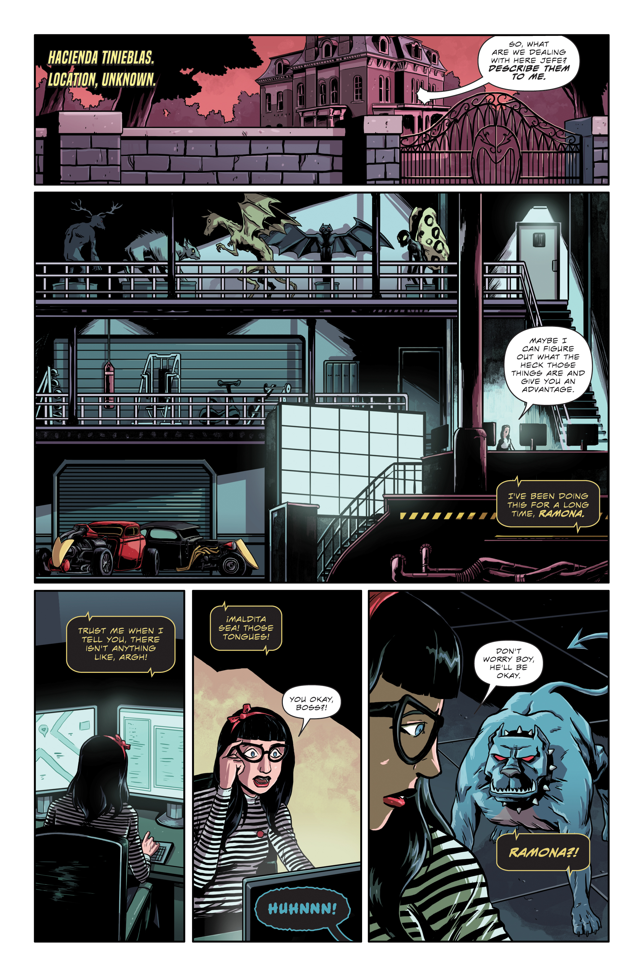 Read online Masked Republic Luchaverse: Tinieblas Jr comic -  Issue # Full - 7