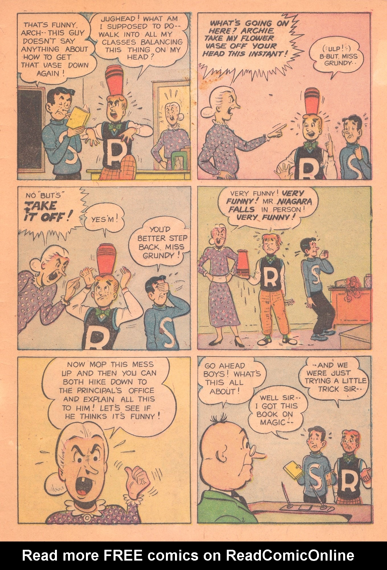 Read online Archie's Pal Jughead comic -  Issue #9 - 6