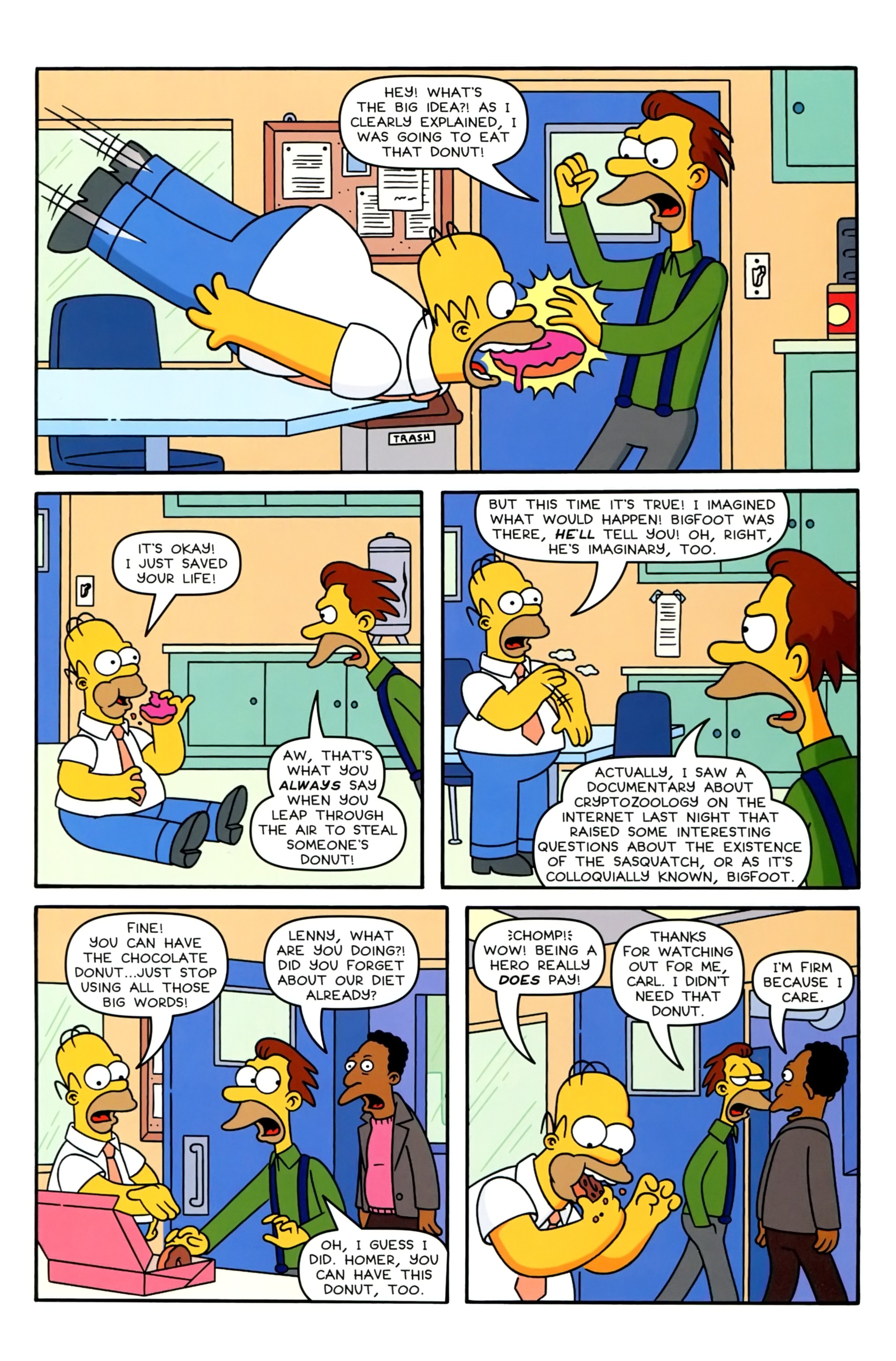 Read online Simpsons Comics comic -  Issue #238 - 25