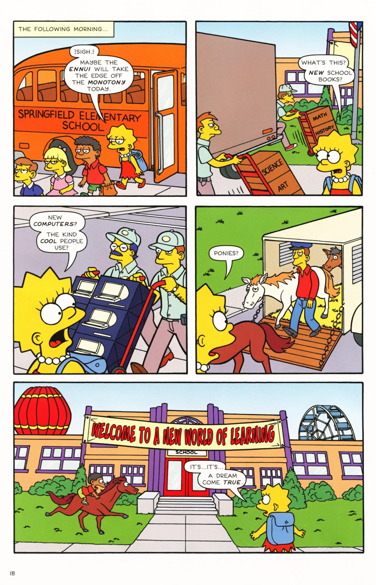 Read online Simpsons Comics comic -  Issue #159 - 17