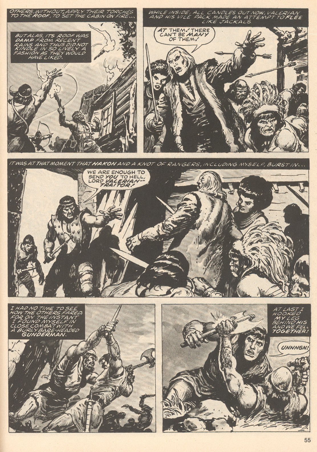 Read online The Savage Sword Of Conan comic -  Issue #76 - 55
