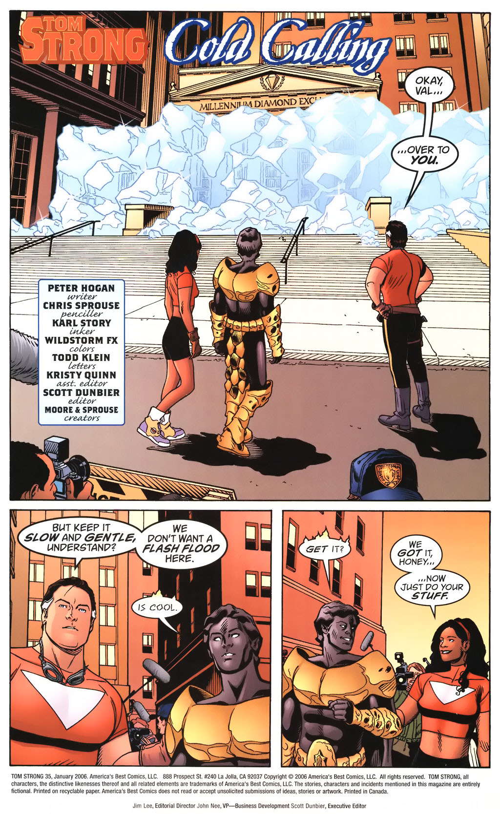 Read online Tom Strong comic -  Issue #35 - 2