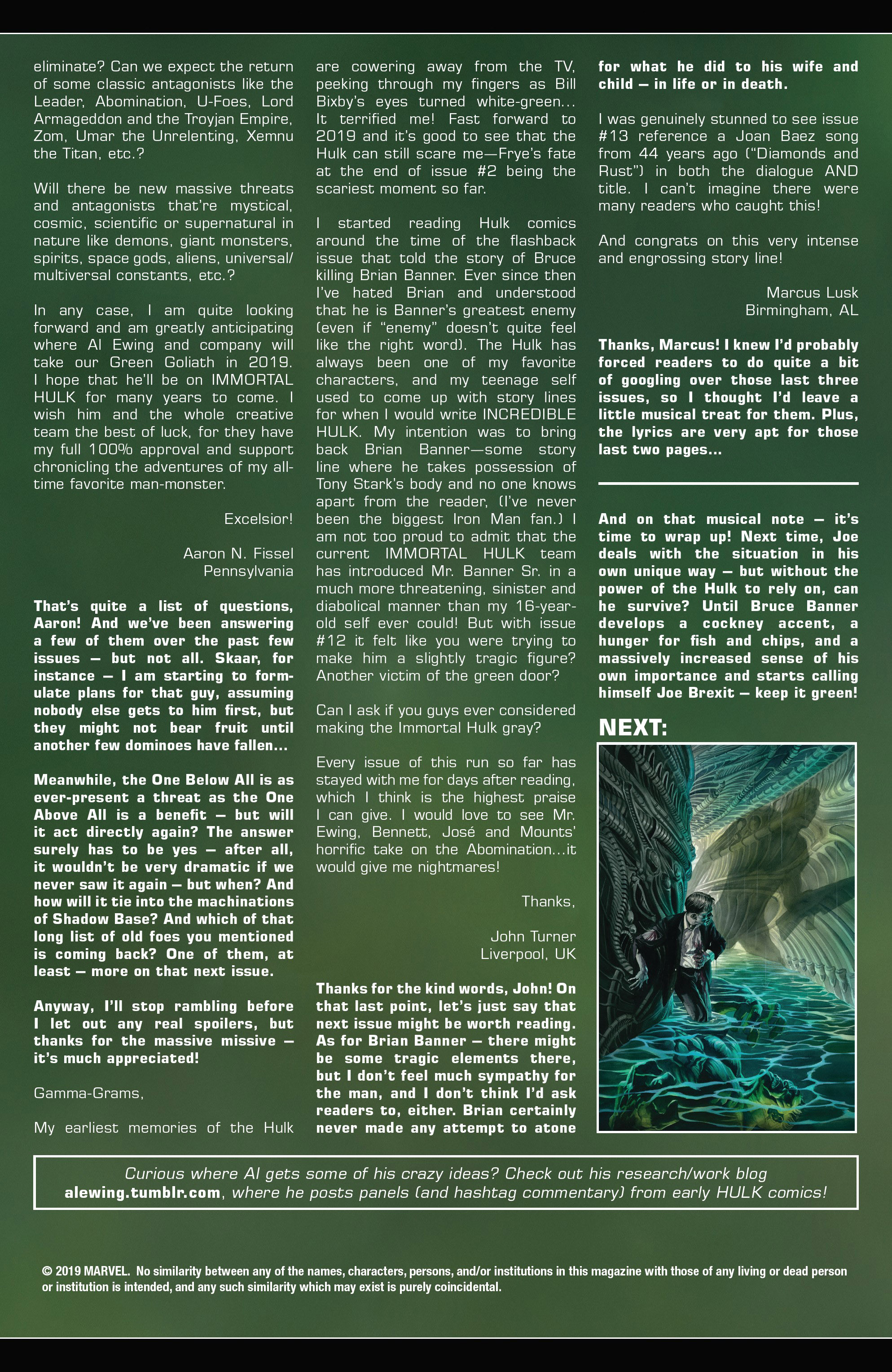 Read online Immortal Hulk comic -  Issue #16 - 23