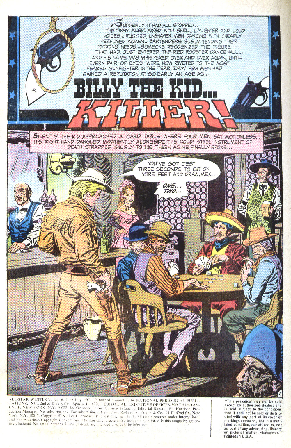 Read online All-Star Western (1970) comic -  Issue #6 - 3