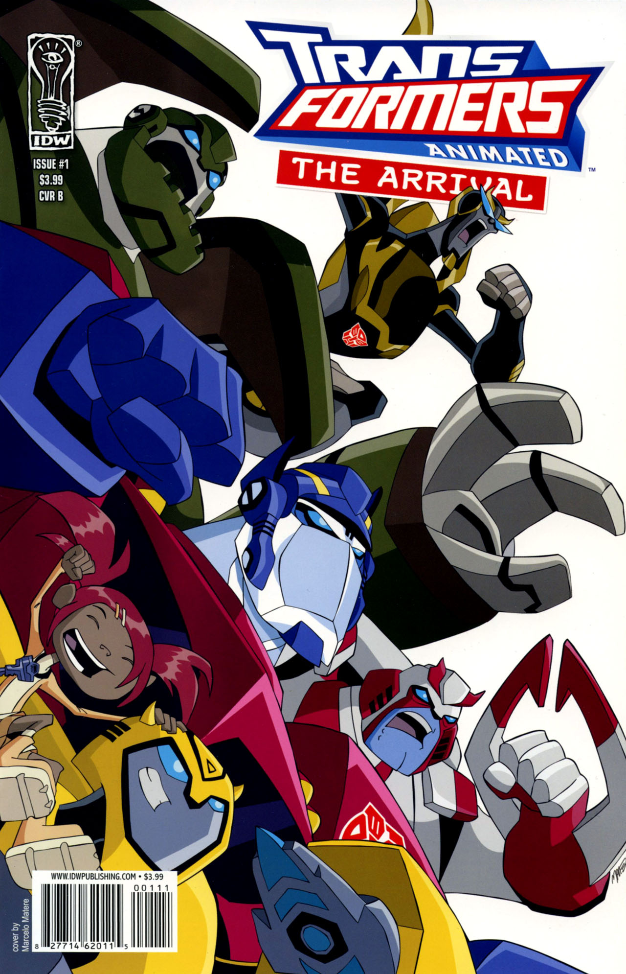 Read online Transformers Animated: The Arrival comic -  Issue #1 - 2