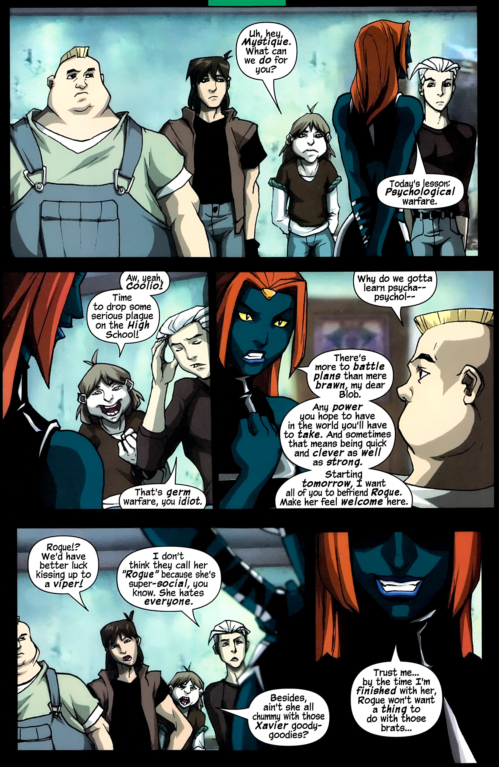 Read online X-Men: Evolution comic -  Issue #5 - 9