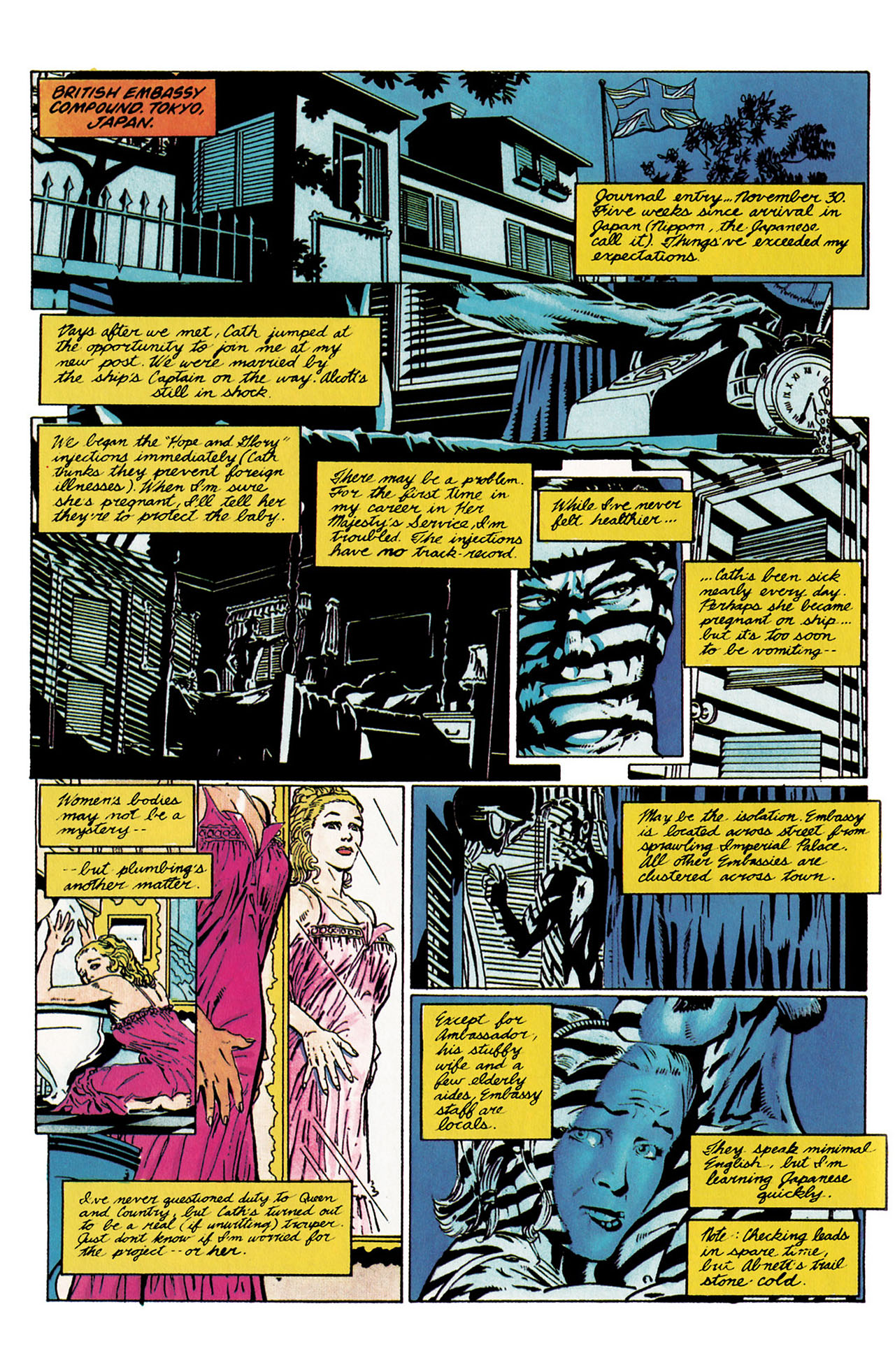 Read online Ninjak (1994) comic -  Issue #0 - 12