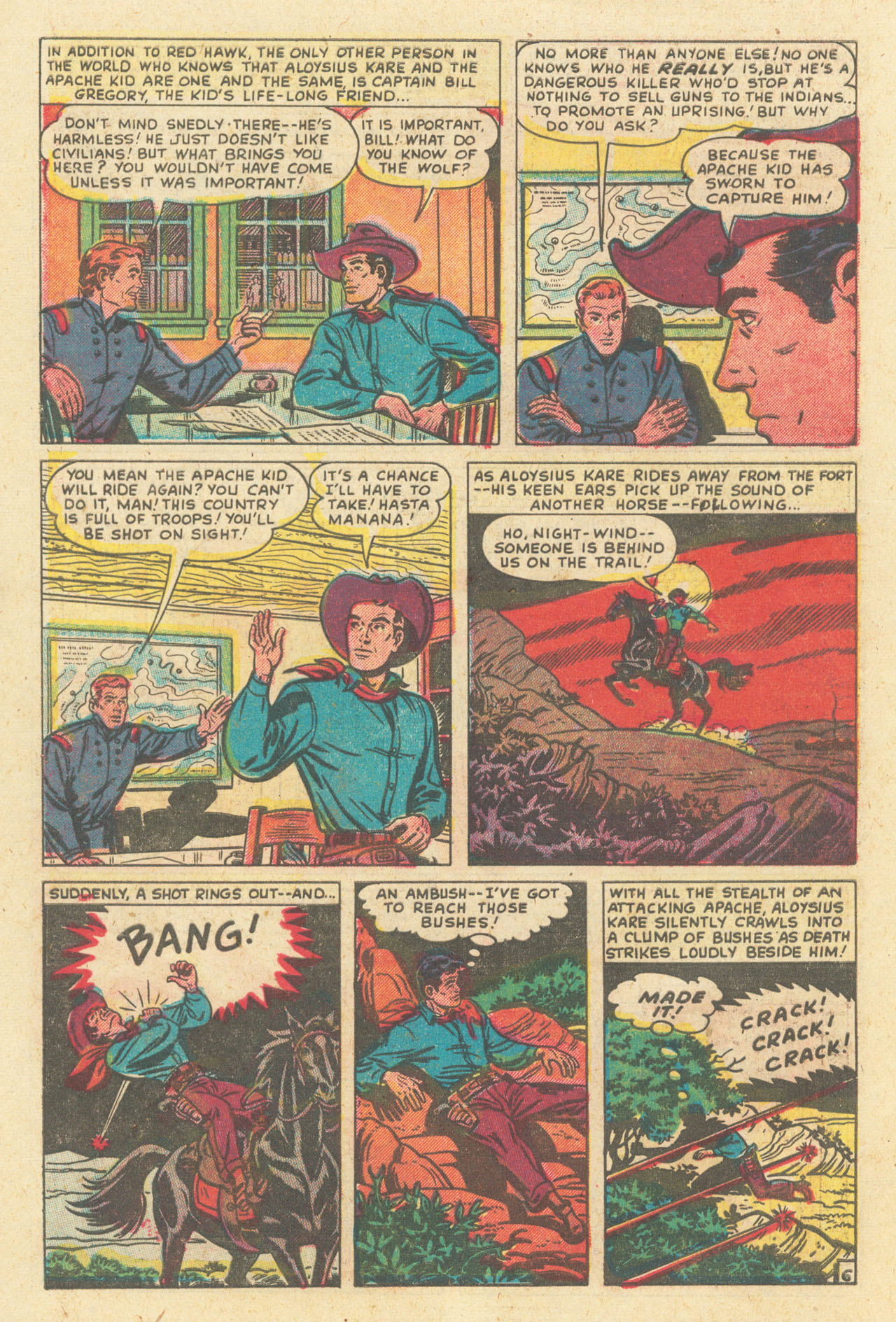 Read online Apache Kid comic -  Issue #2 - 8
