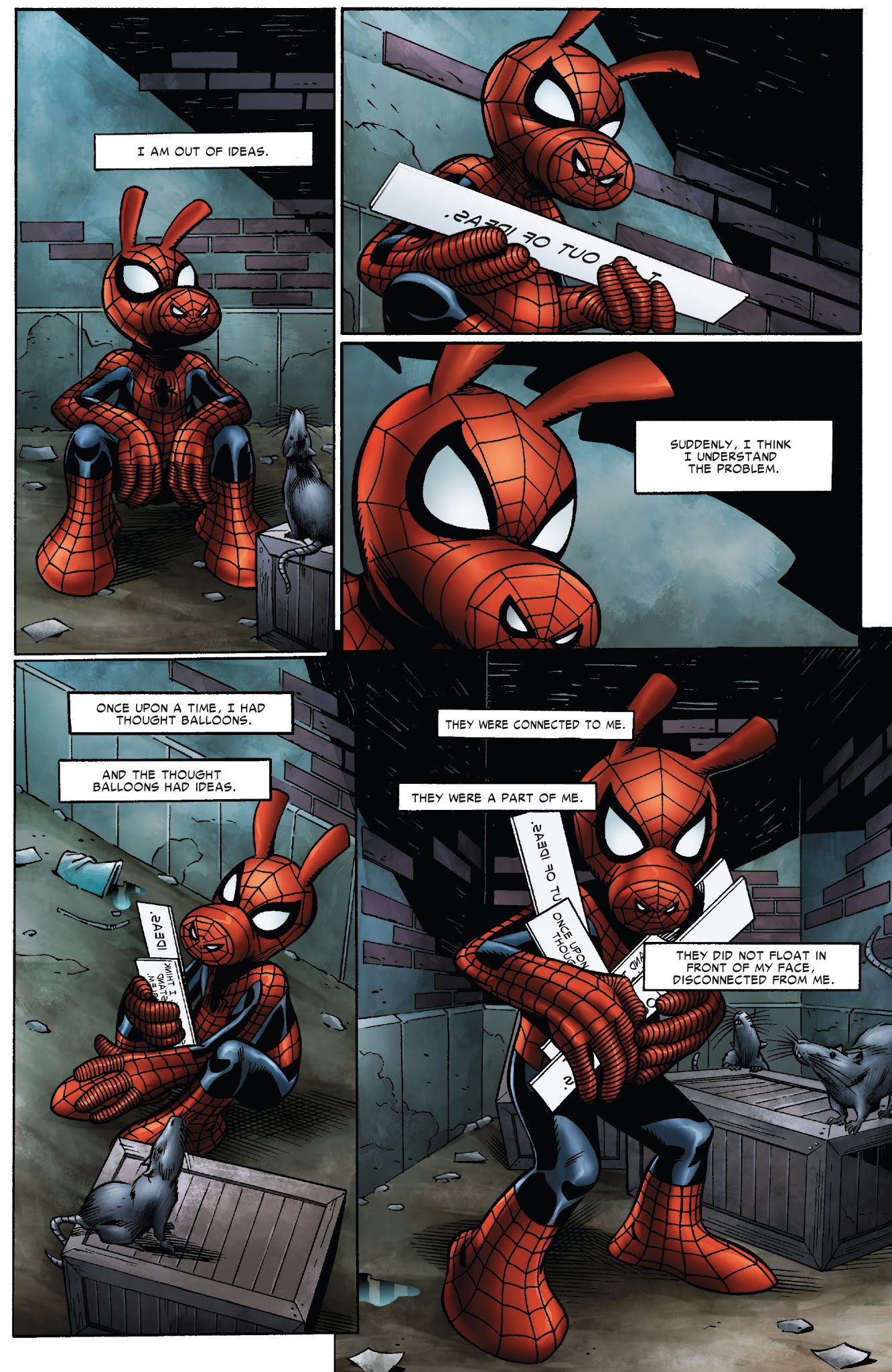 Read online Ultimate Civil War: Spider-Ham comic -  Issue # Full - 4