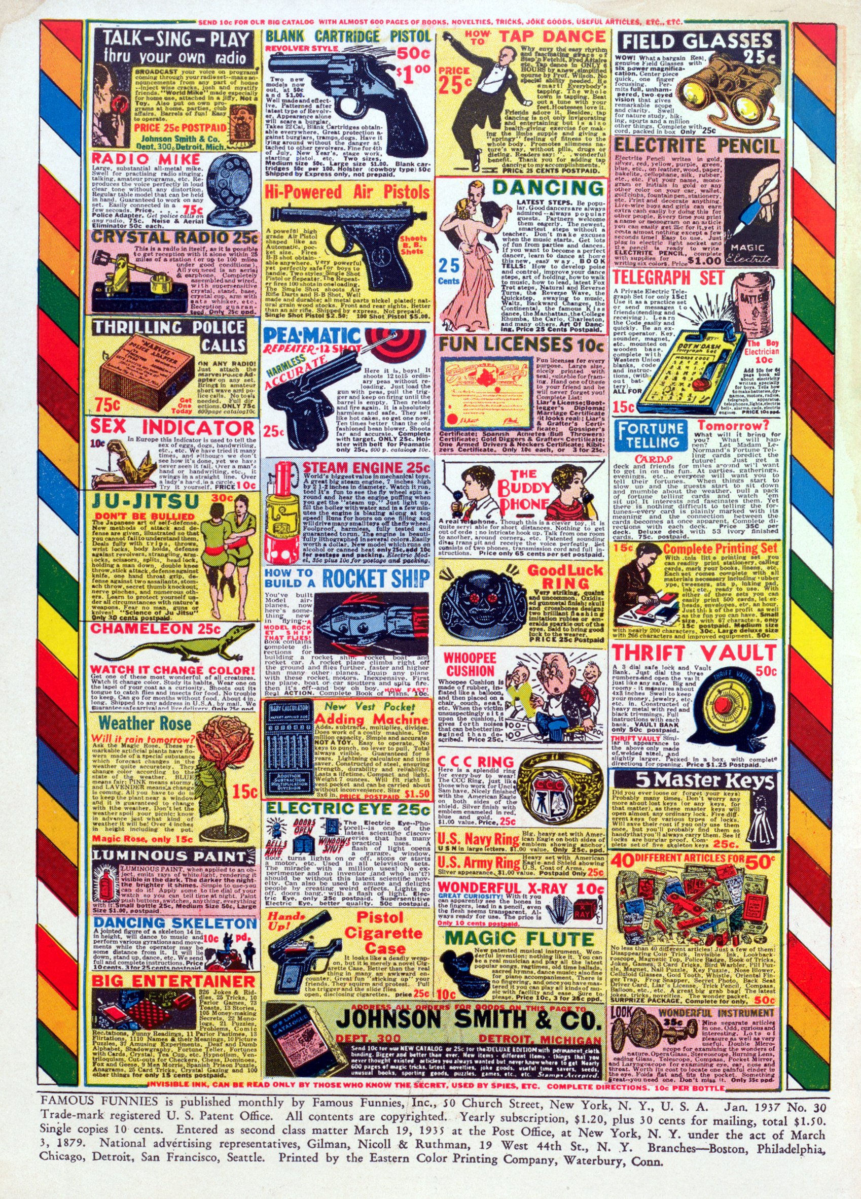 Read online Famous Funnies comic -  Issue #30 - 2