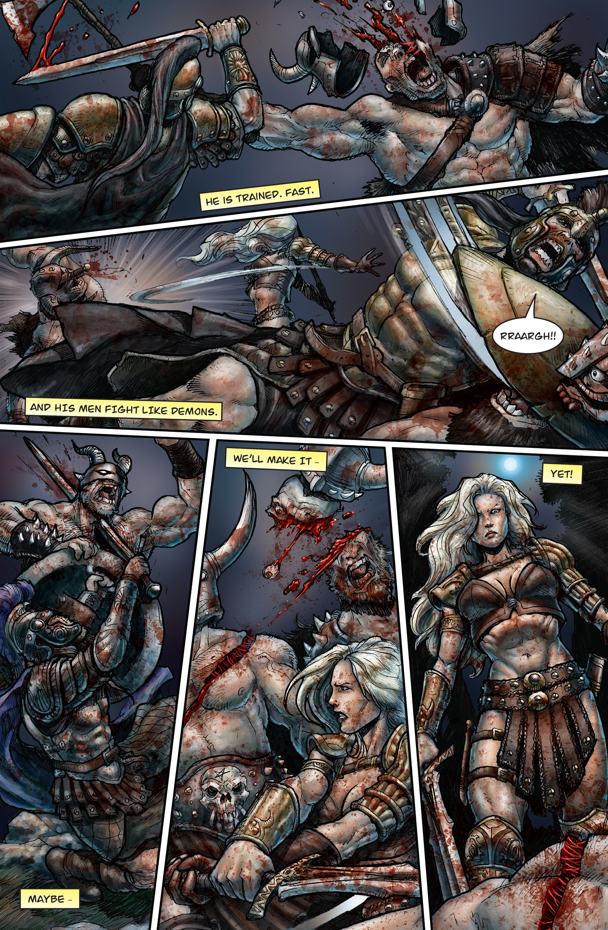 Read online Arhian: Head Huntress comic -  Issue #2 - 18