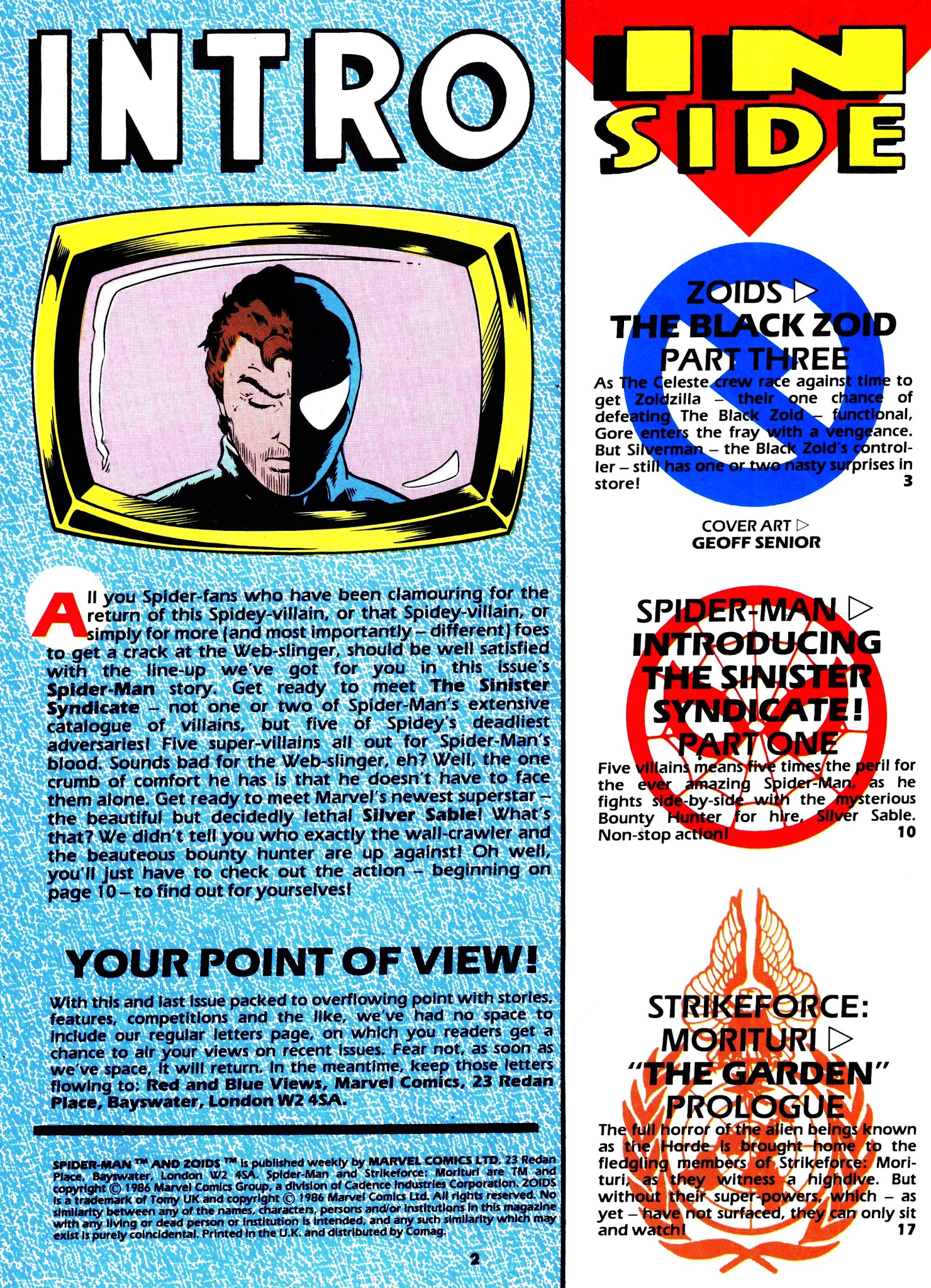 Read online Spider-Man and Zoids comic -  Issue #42 - 2