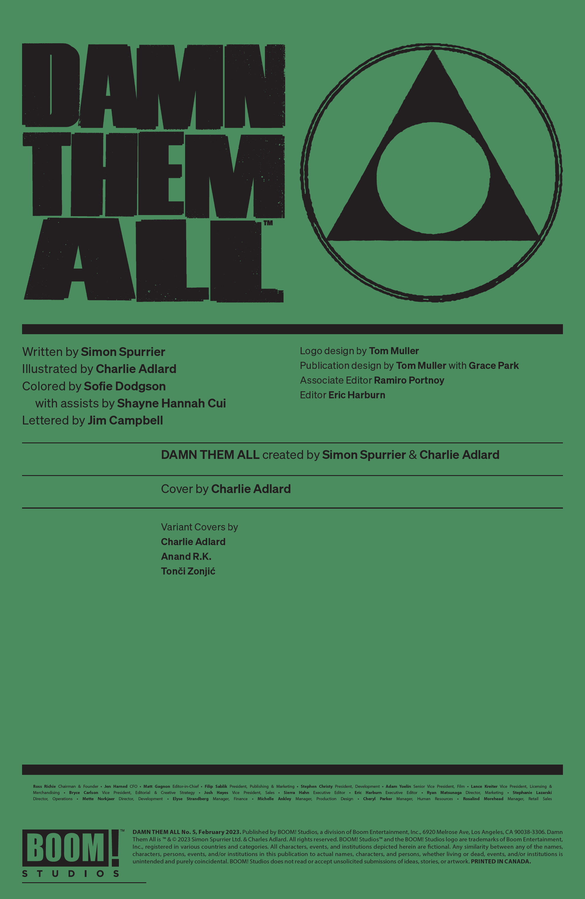 Read online Damn Them All comic -  Issue #5 - 2