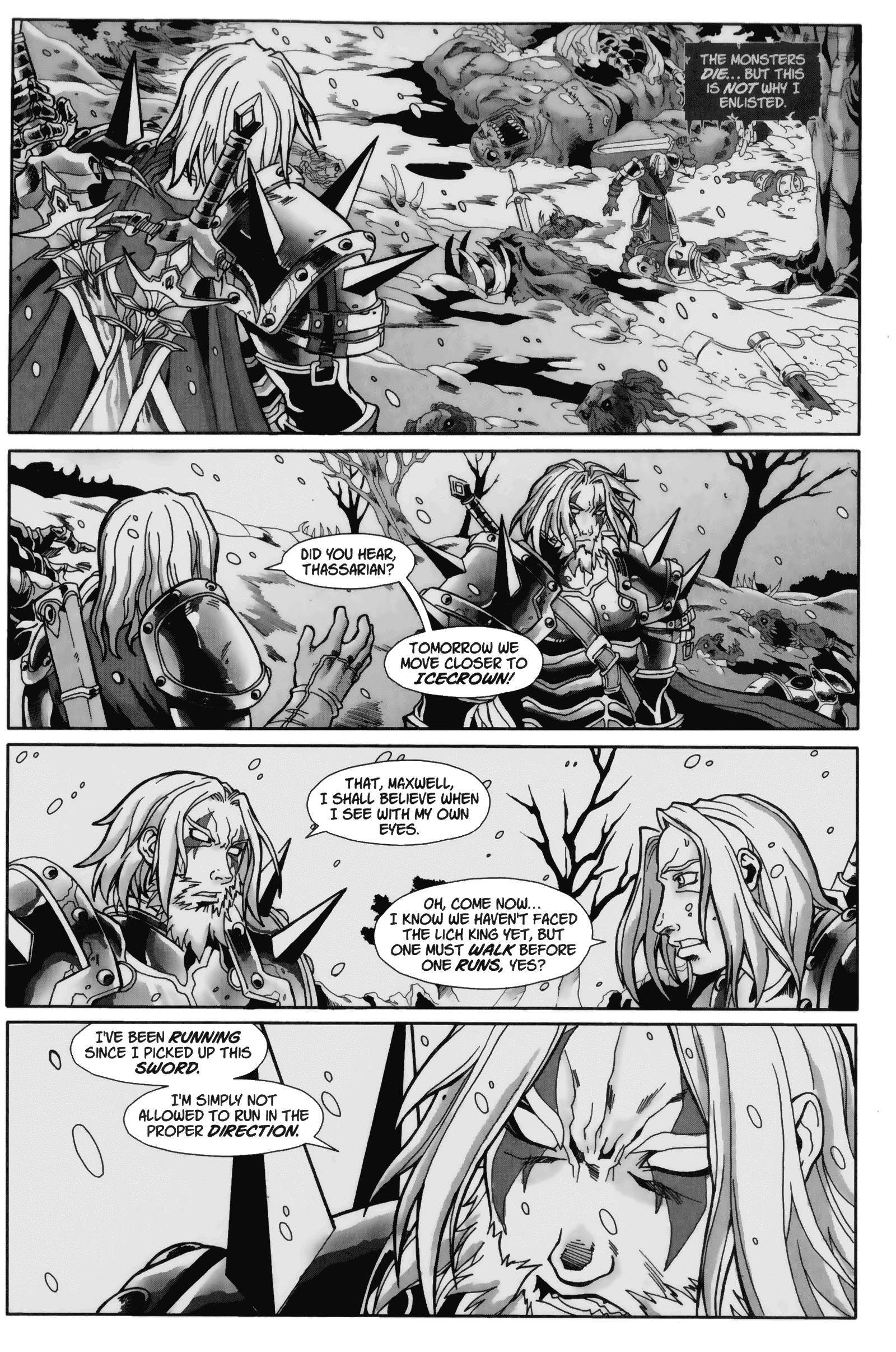 Read online World of Warcraft: Death Knight comic -  Issue # TPB (Part 2) - 24