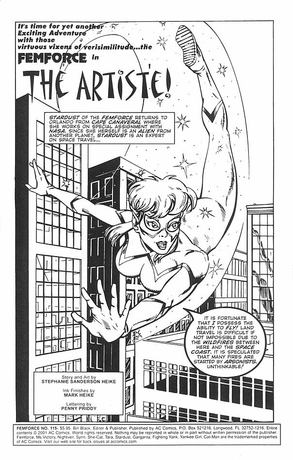 Read online Femforce comic -  Issue #115 - 3