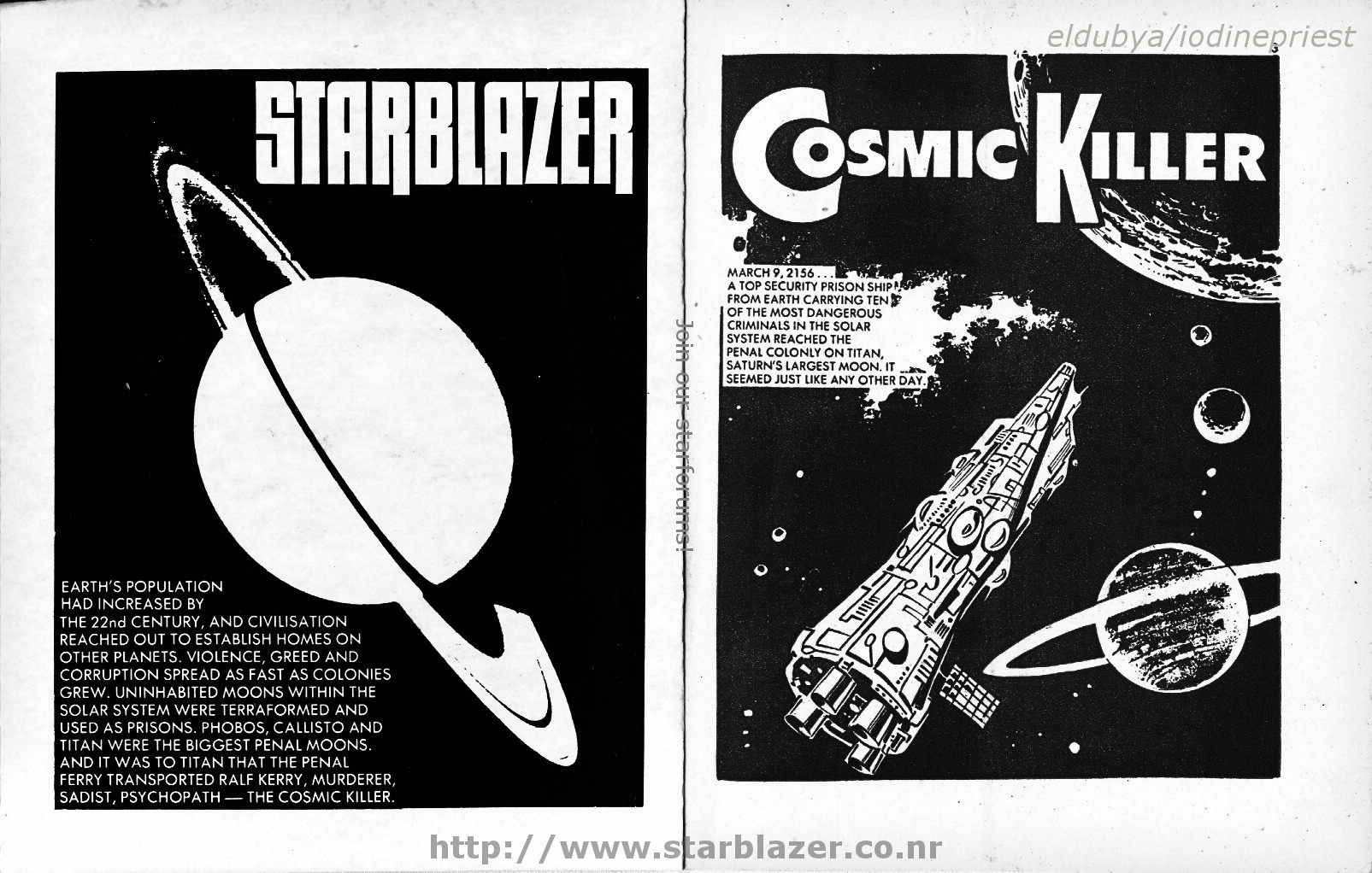 Read online Starblazer comic -  Issue #68 - 3