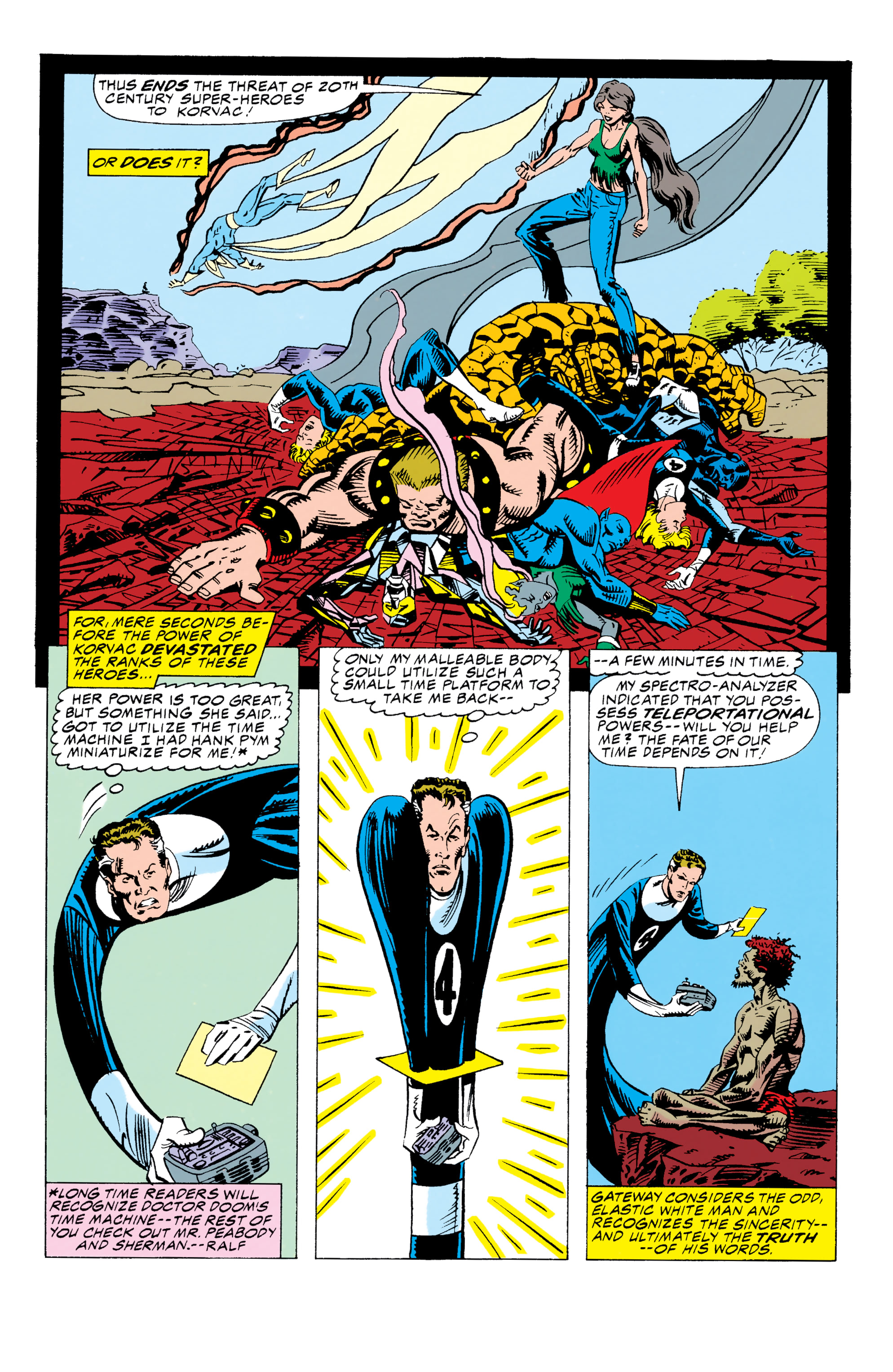Read online Fantastic Four: Korvac Quest comic -  Issue # TPB - 24