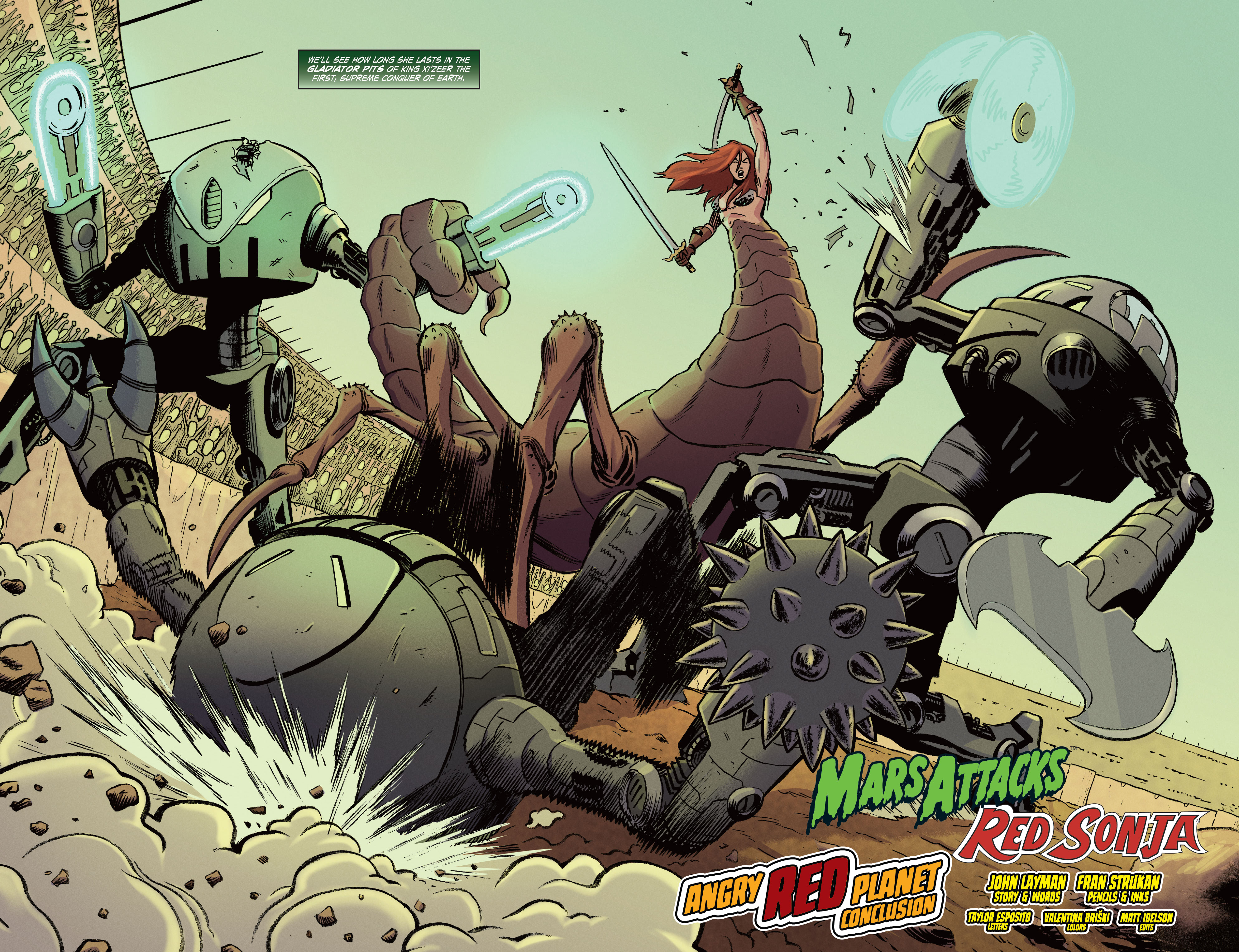 Read online Mars Attacks Red Sonja comic -  Issue #5 - 6