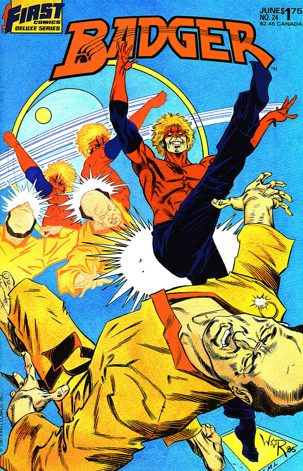 Read online The Badger comic -  Issue #24 - 2