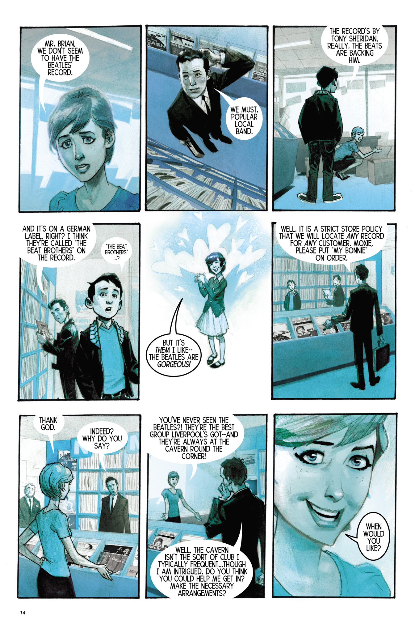 Read online The Fifth Beatle: The Brian Epstein Story comic -  Issue # TPB - 13