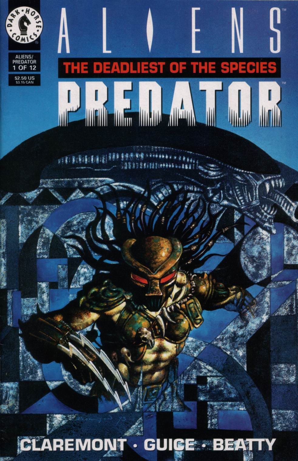Read online Aliens/Predator: The Deadliest of the Species comic -  Issue #1 - 1