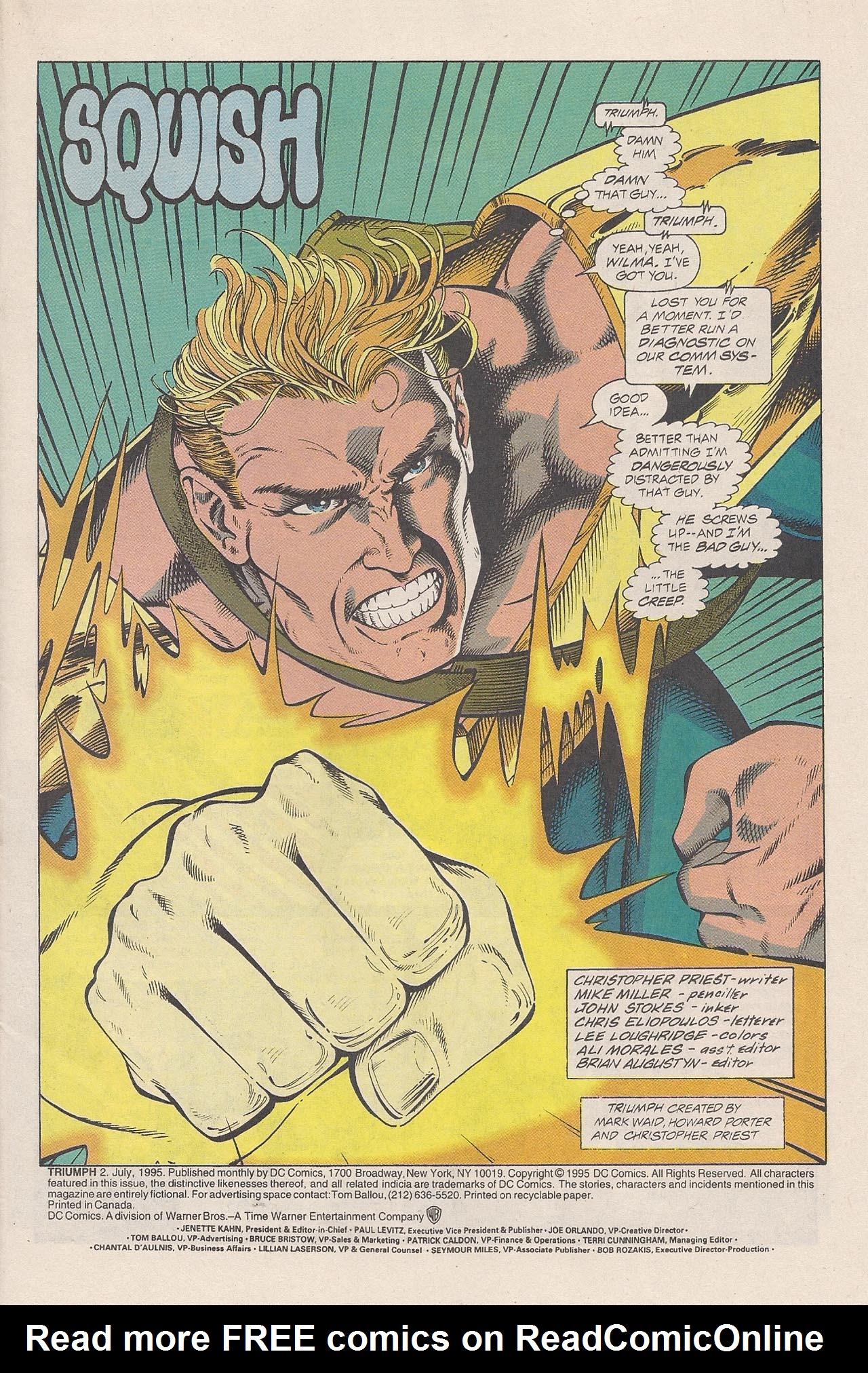 Read online Triumph comic -  Issue #2 - 3