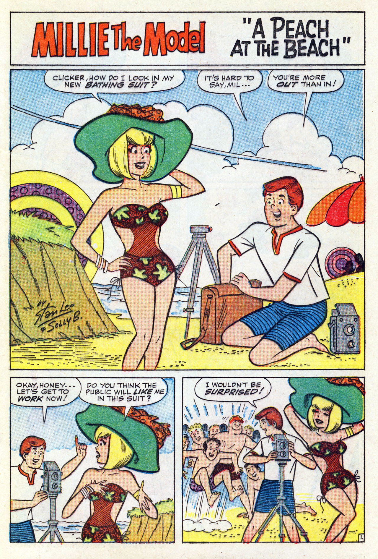 Read online Millie the Model comic -  Issue #154 - 17