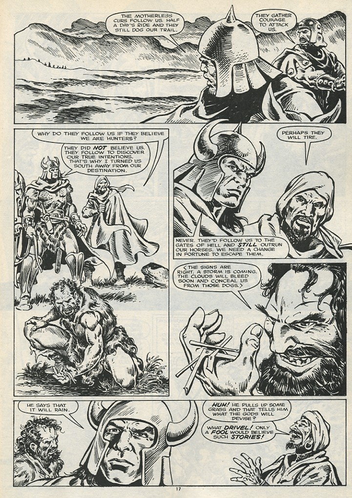 The Savage Sword Of Conan issue 178 - Page 19
